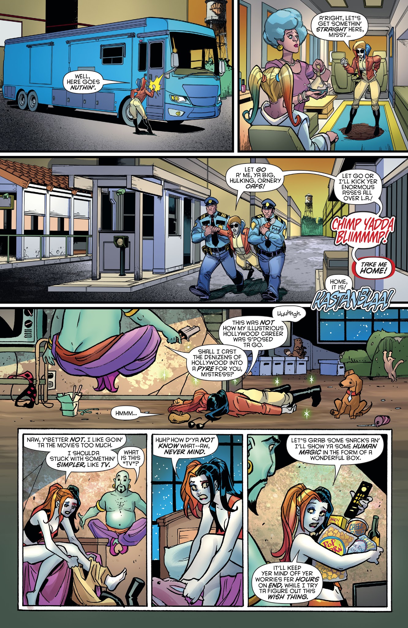 Read online Harley Quinn: Be Careful What You Wish For comic -  Issue # Full - 32