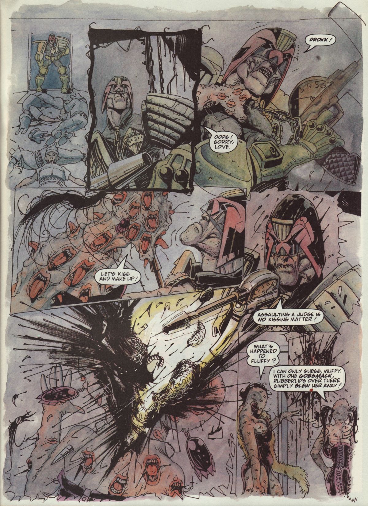 Read online Judge Dredd: The Megazine (vol. 2) comic -  Issue #36 - 41