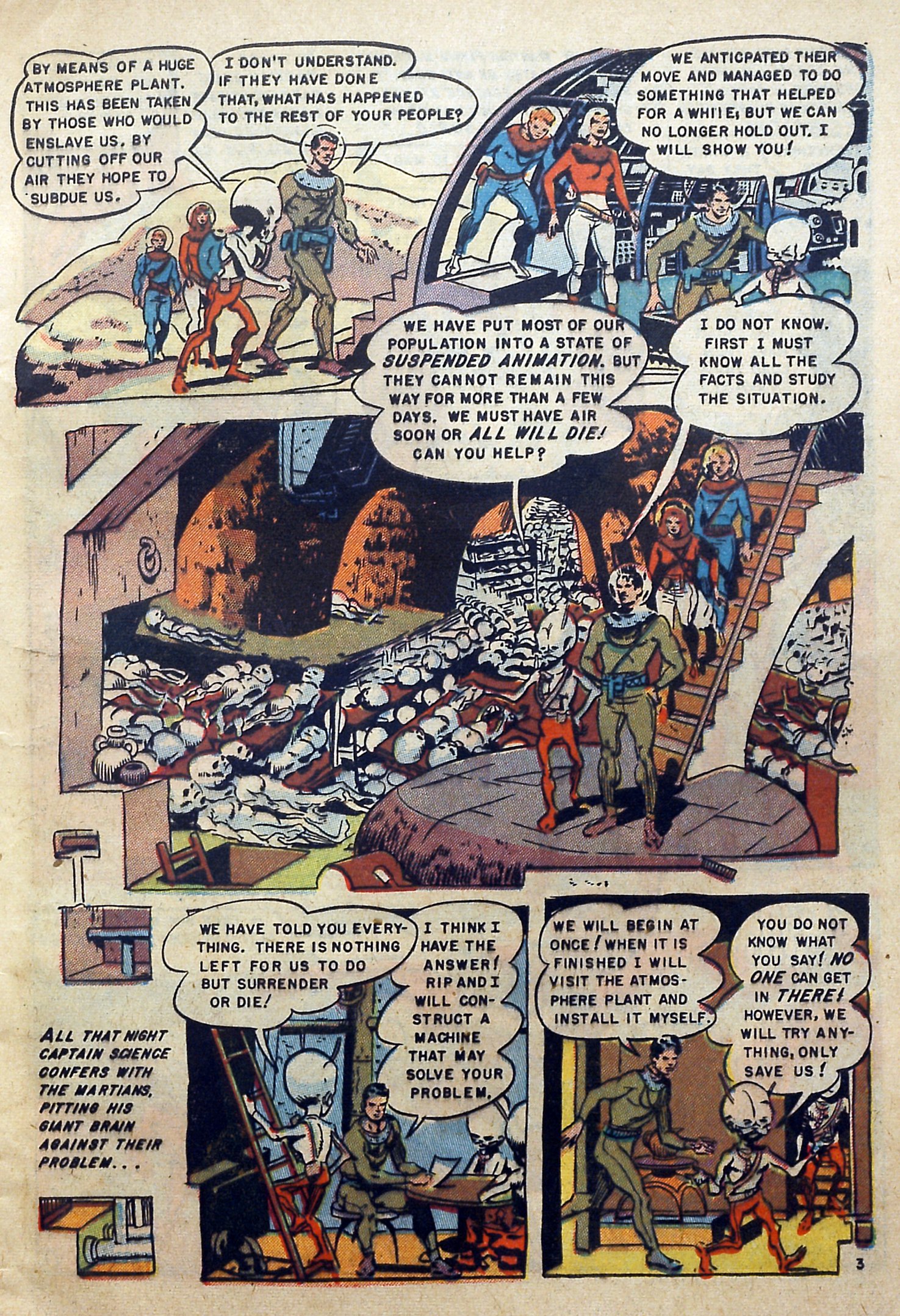 Read online Captain Science comic -  Issue #4 - 5