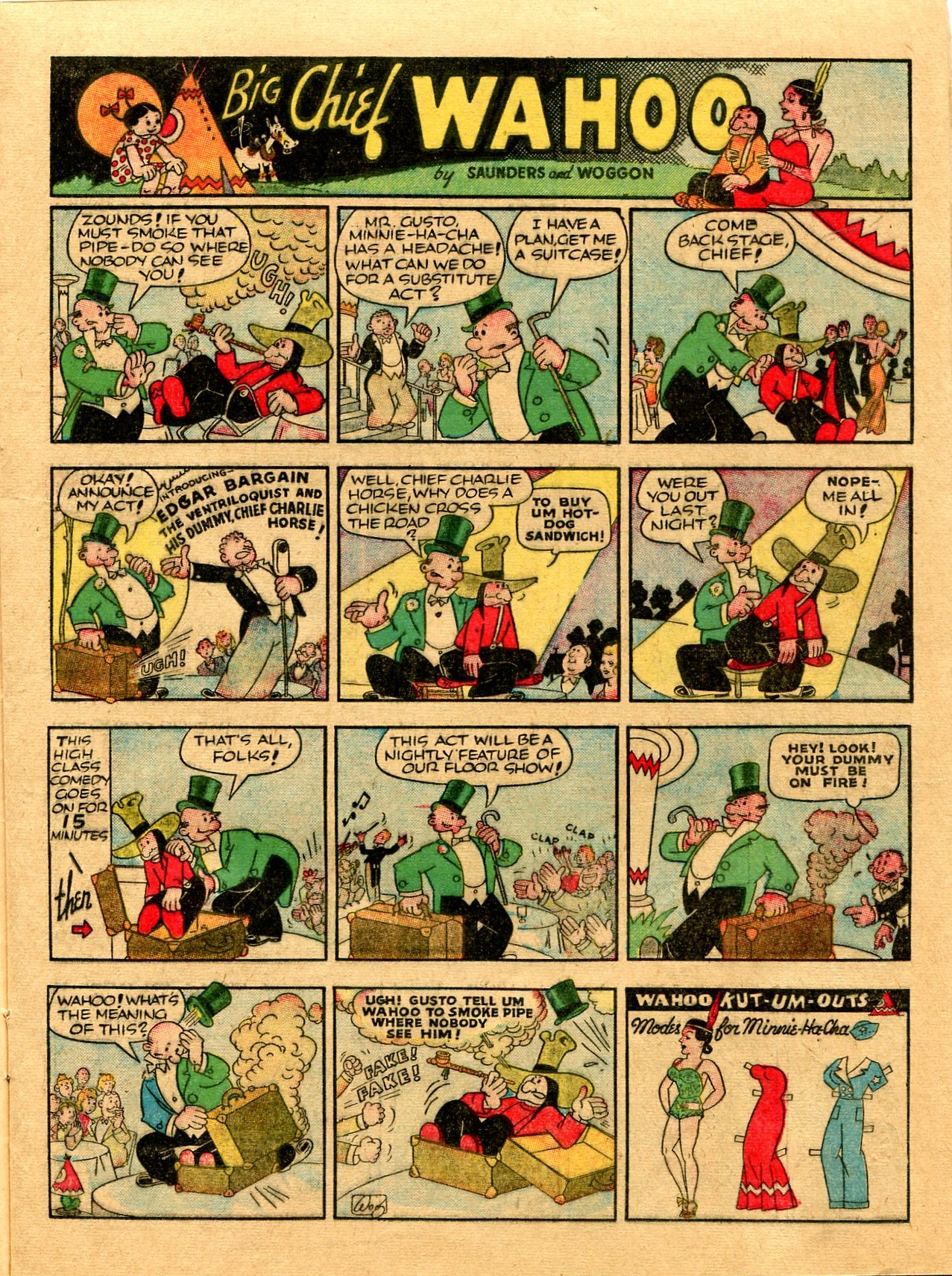Read online Famous Funnies comic -  Issue #56 - 25