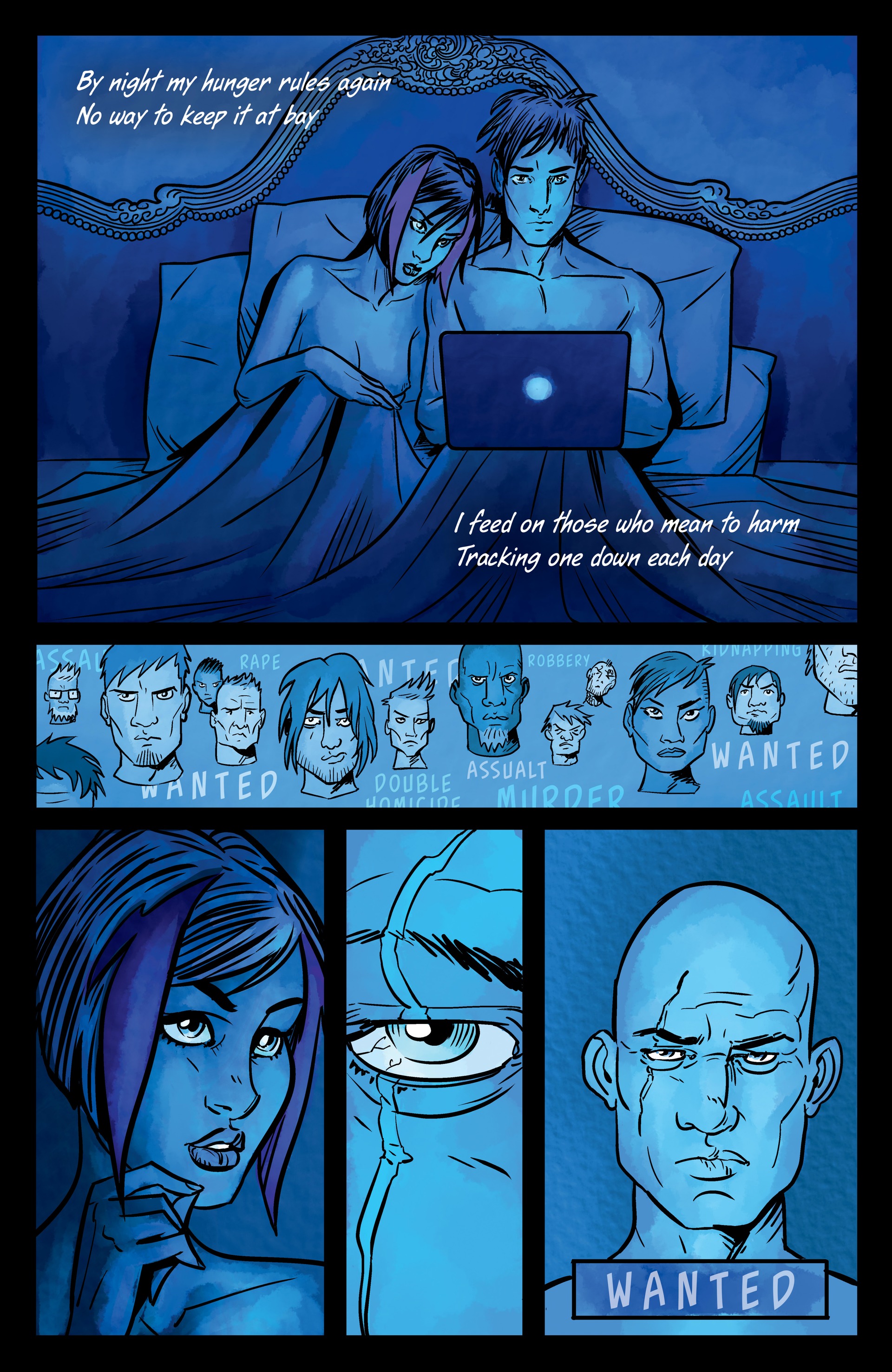 Read online GirlFIEND in Paris: A Bloodthirsty Bedtime Story comic -  Issue # TPB - 17