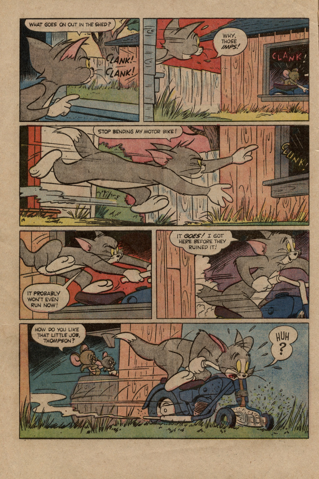 Read online Tom and Jerry comic -  Issue #252 - 8