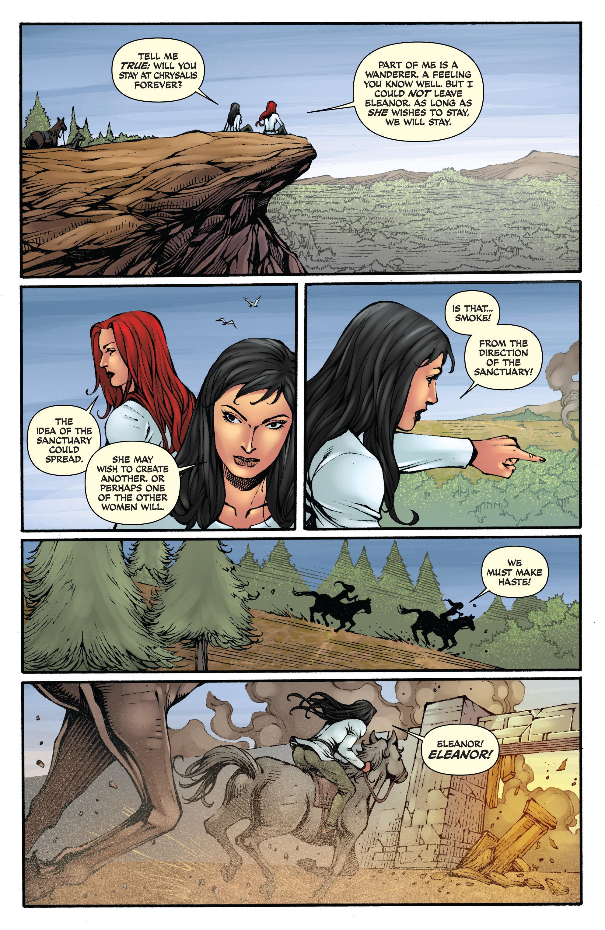 Read online Red Sonja: Sanctuary comic -  Issue # Full - 18