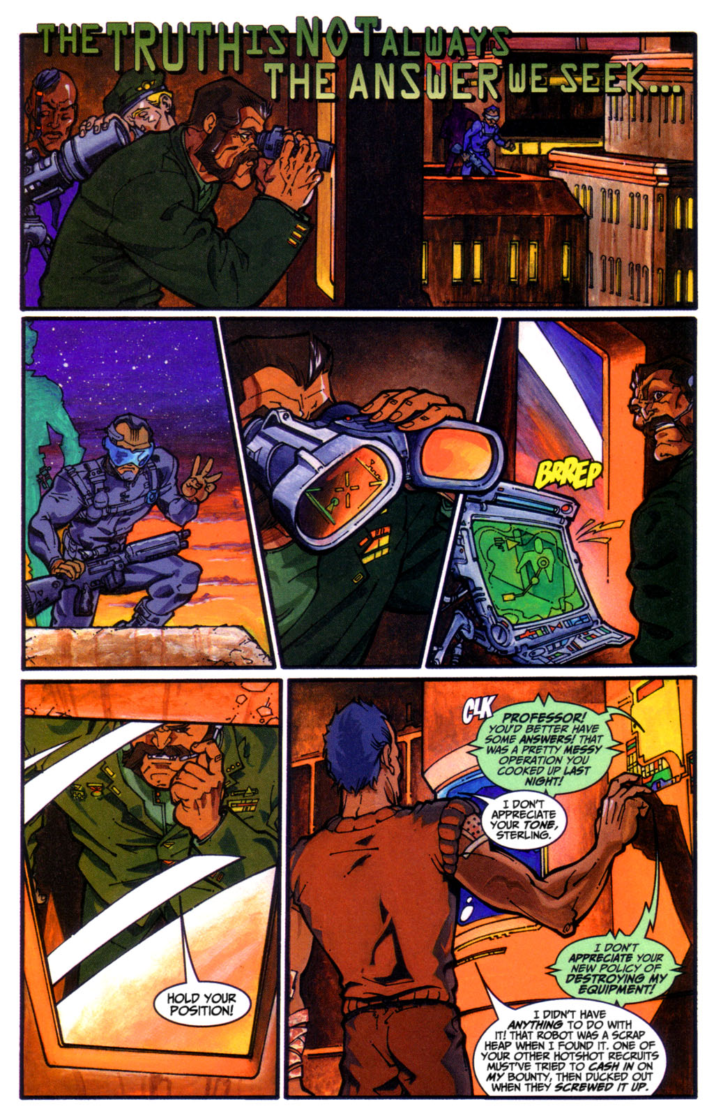 Read online Blue comic -  Issue #2 - 6