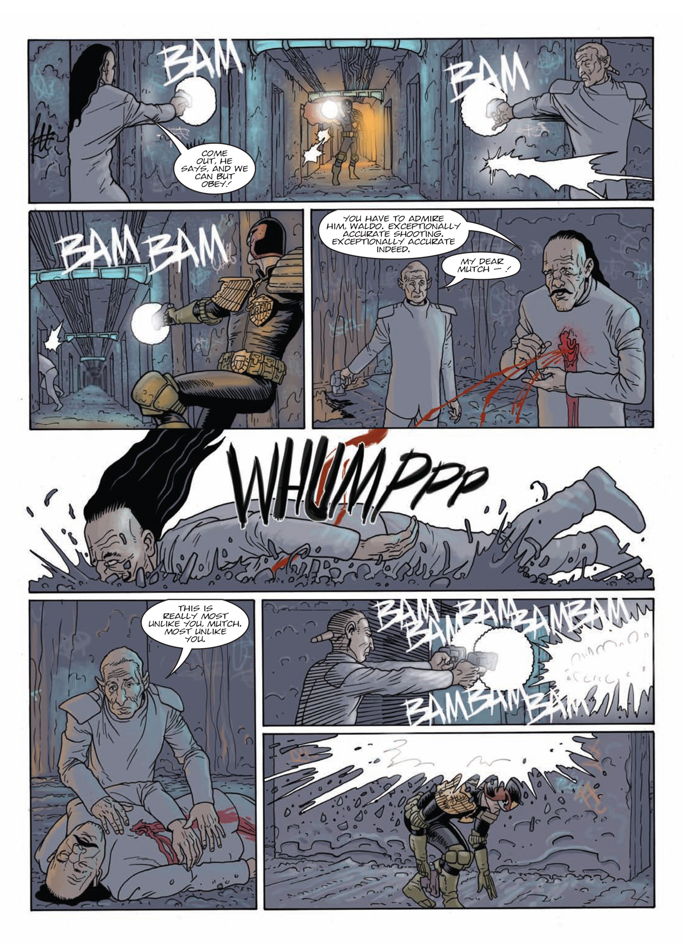 Read online Judge Dredd: Day of Chaos: Fallout comic -  Issue # TPB (Part 2) - 97