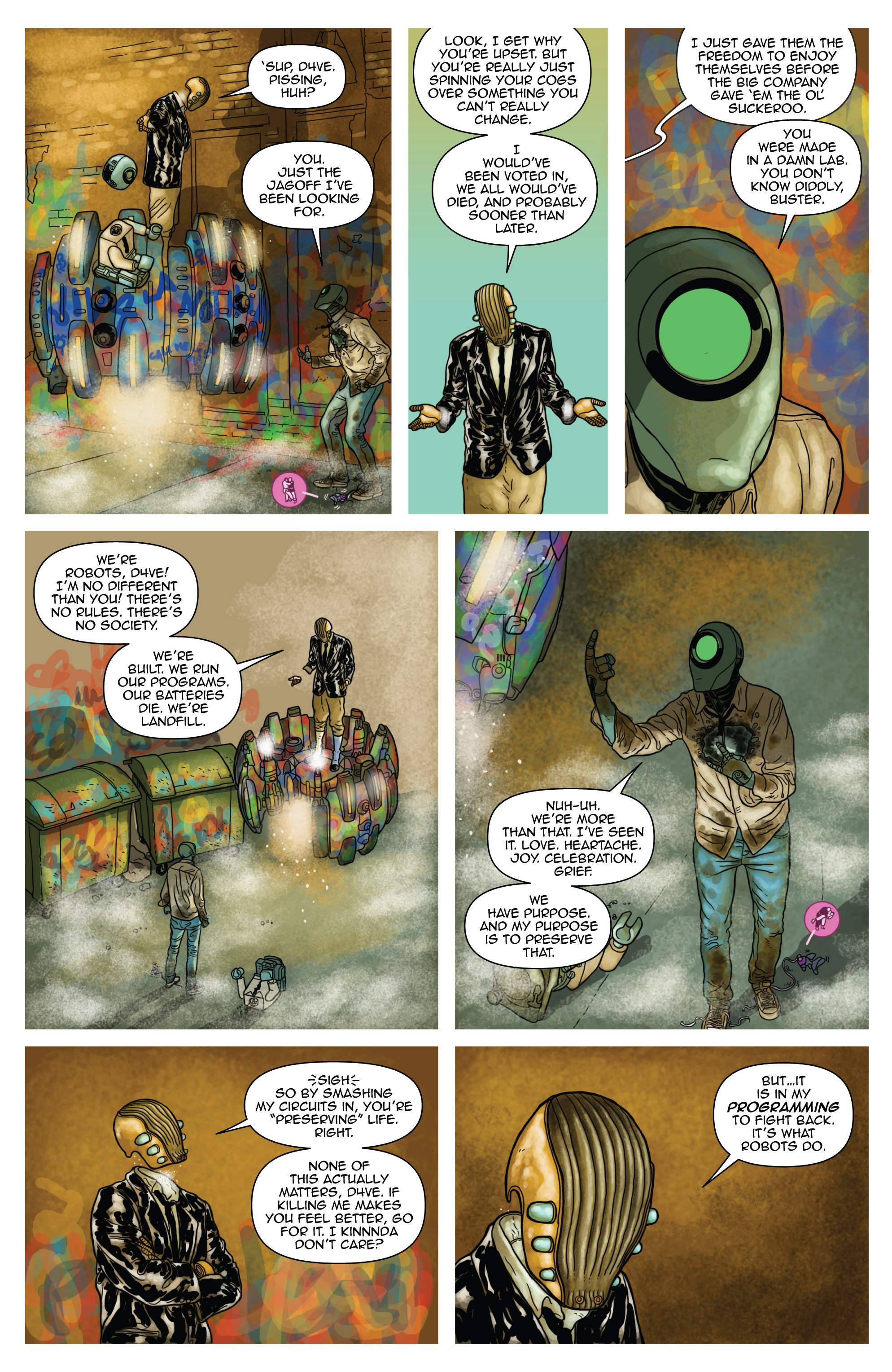 Read online D4VEocracy comic -  Issue #4 - 12