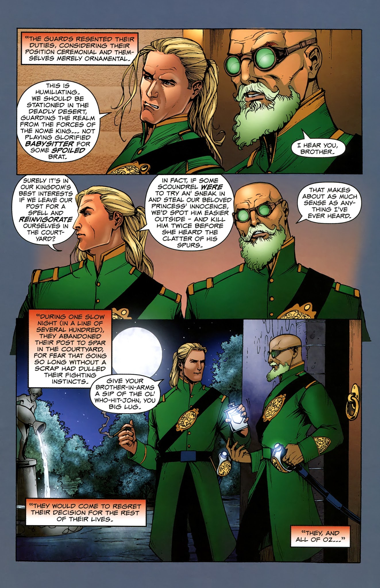 Read online Legend of Oz: The Wicked West comic -  Issue #6 - 9