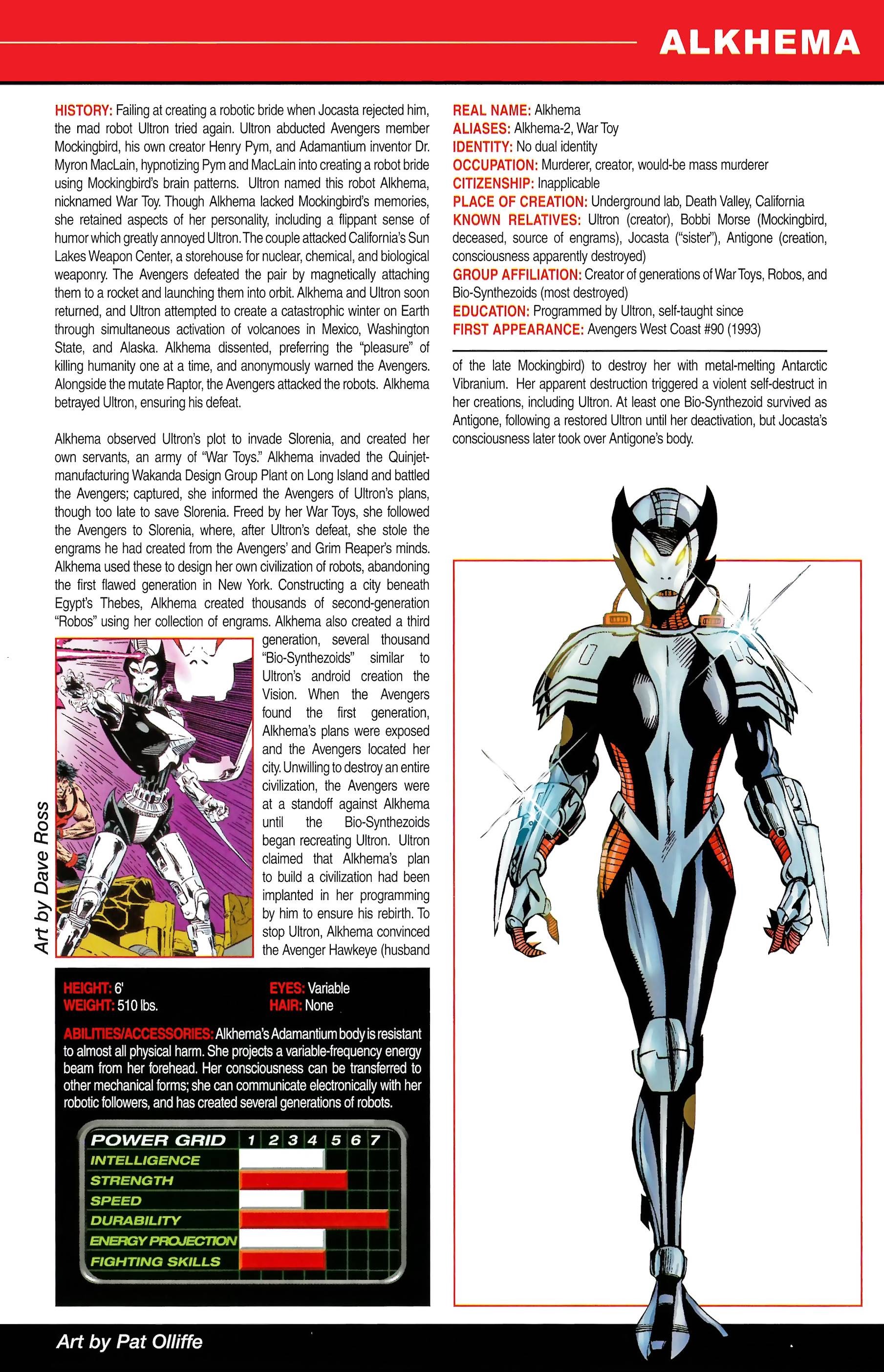 Read online Official Handbook of the Marvel Universe A to Z comic -  Issue # TPB 1 (Part 1) - 43