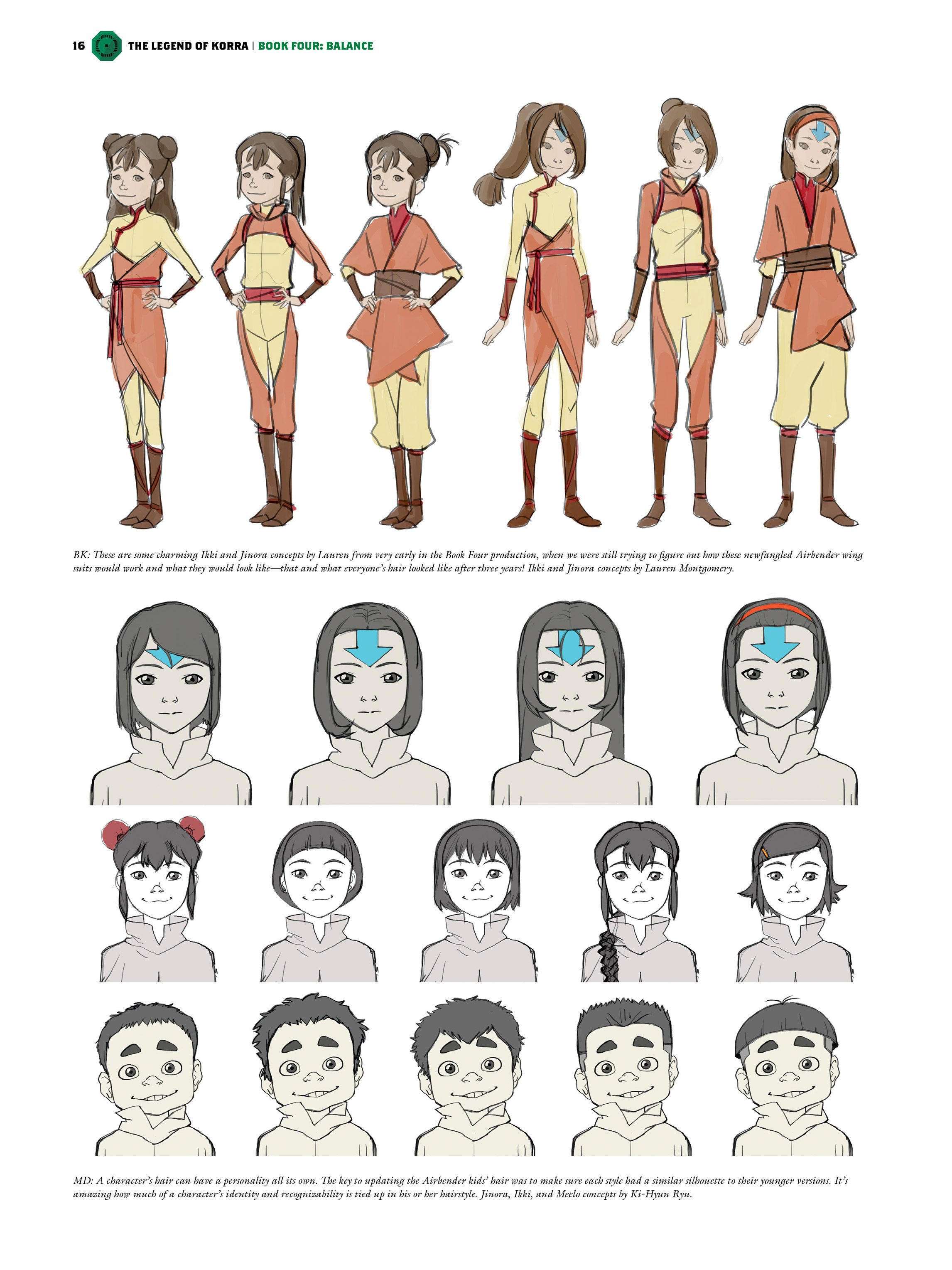 Read online The Legend of Korra: The Art of the Animated Series comic -  Issue # TPB 4 - 16