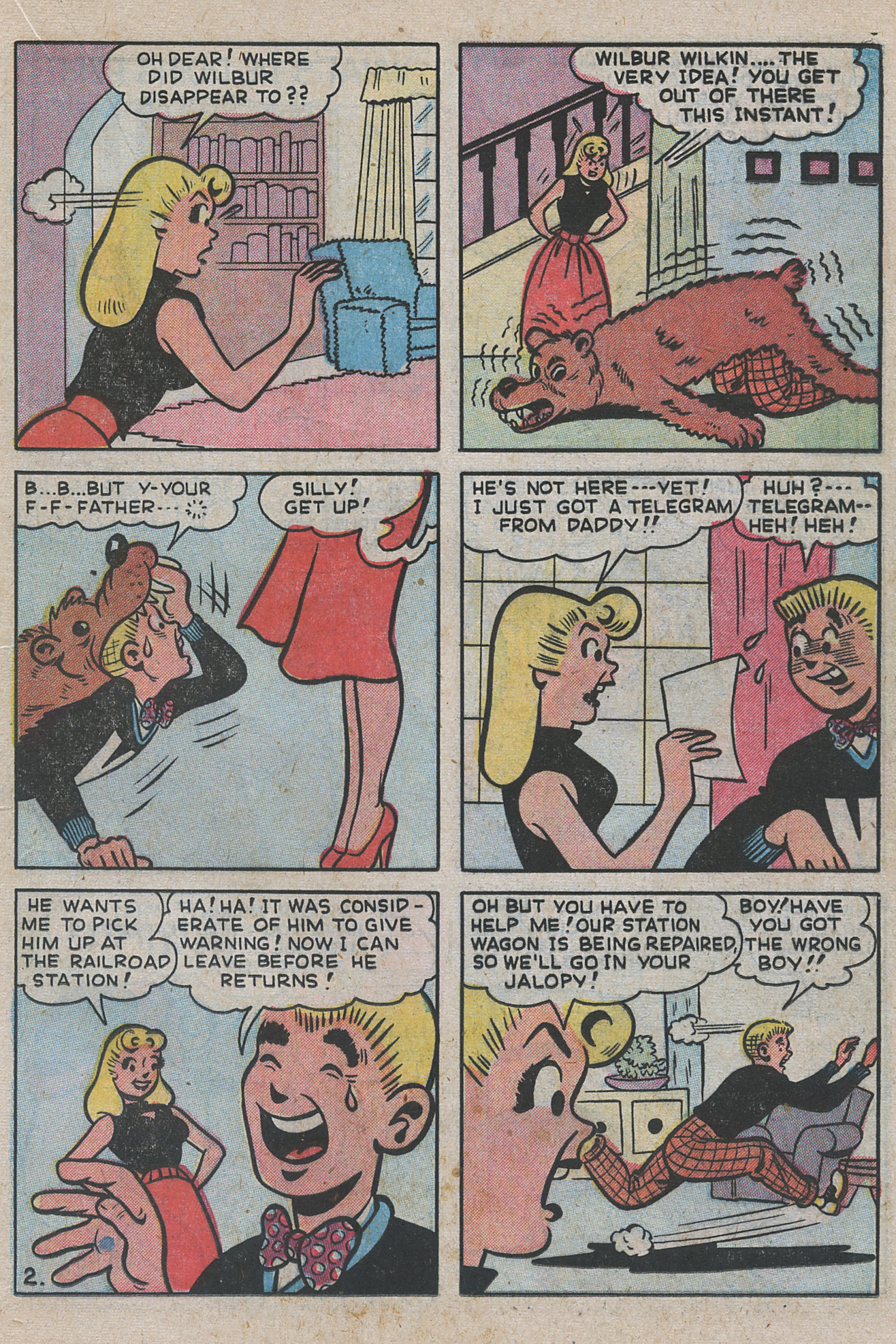 Read online Pep Comics comic -  Issue #95 - 25