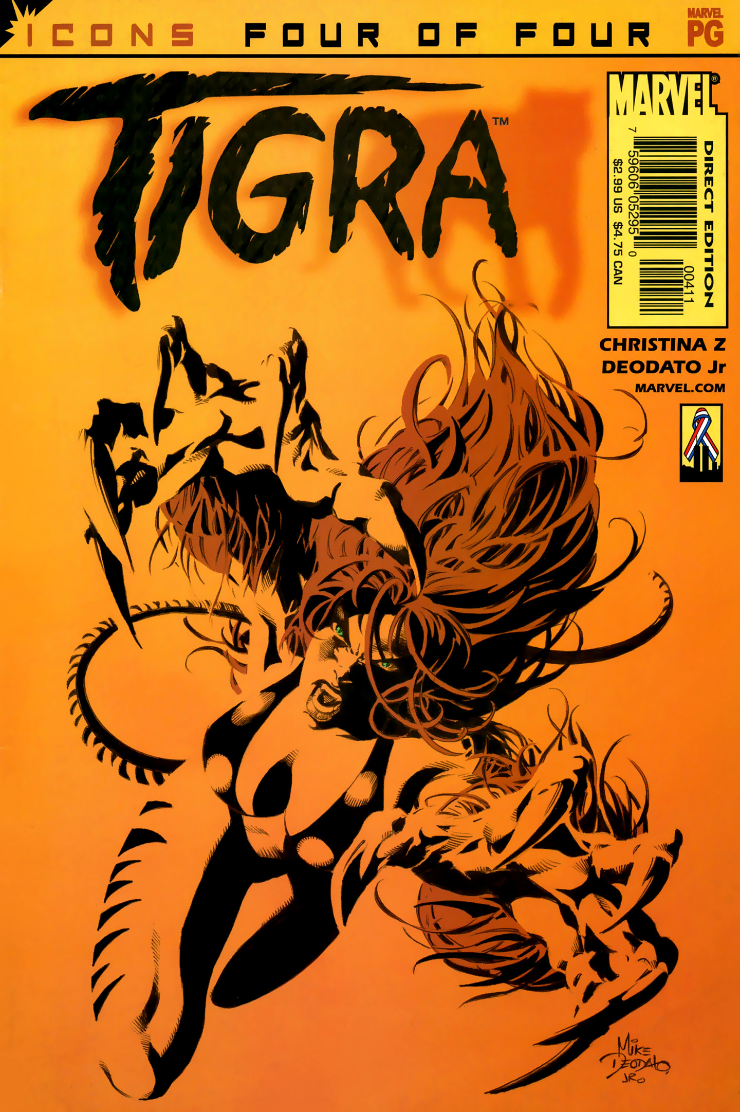Read online Tigra comic -  Issue #4 - 2