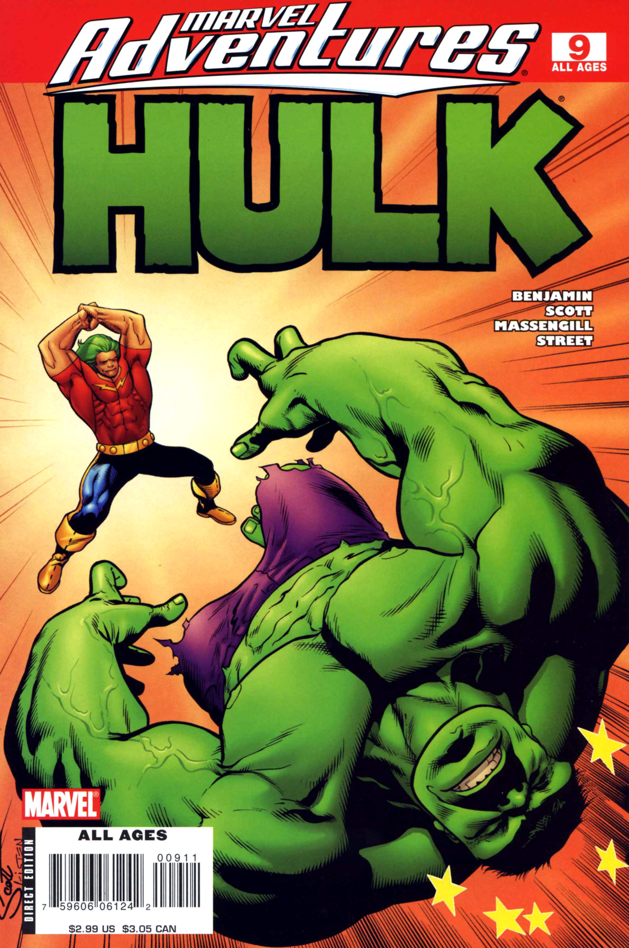 Read online Marvel Adventures Hulk comic -  Issue #9 - 1