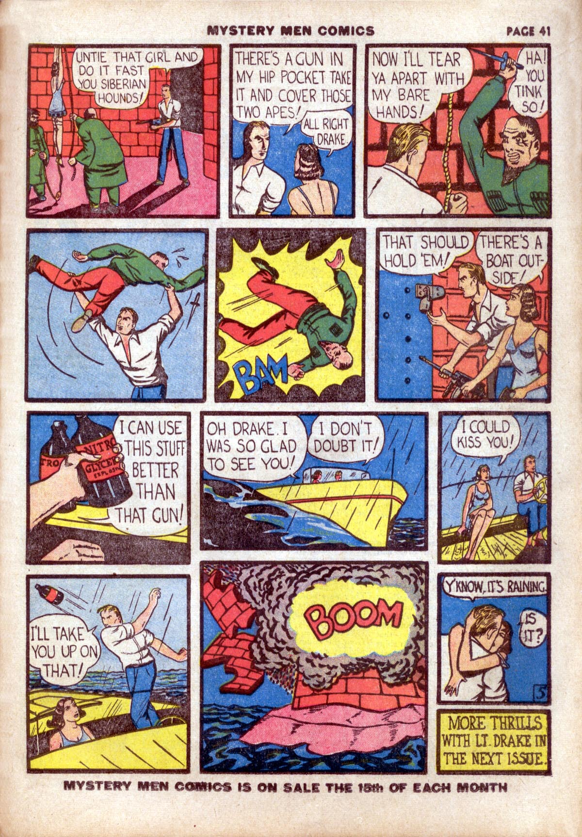 Read online Mystery Men Comics comic -  Issue #13 - 45