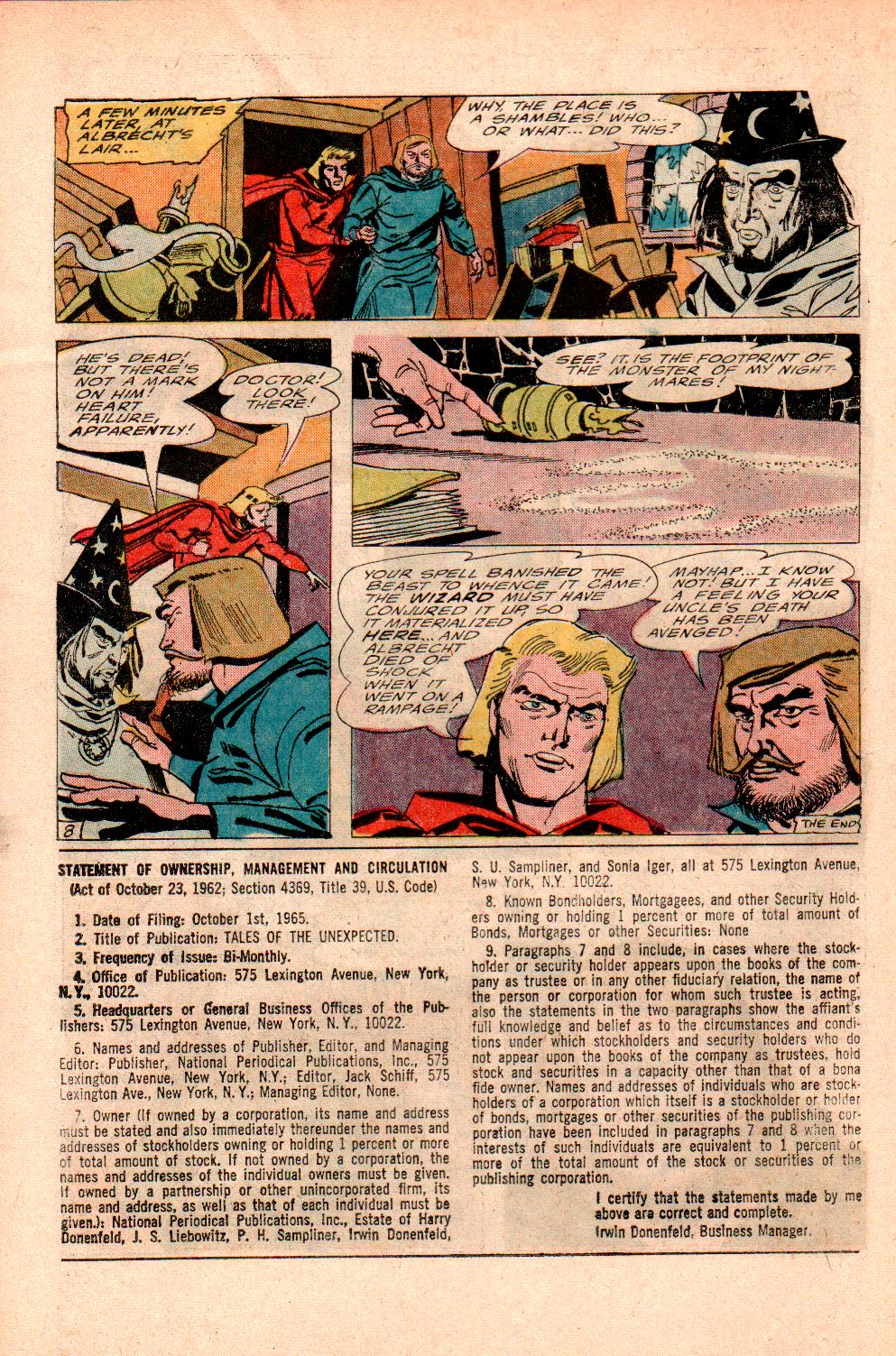 Read online Tales of the Unexpected comic -  Issue #94 - 22