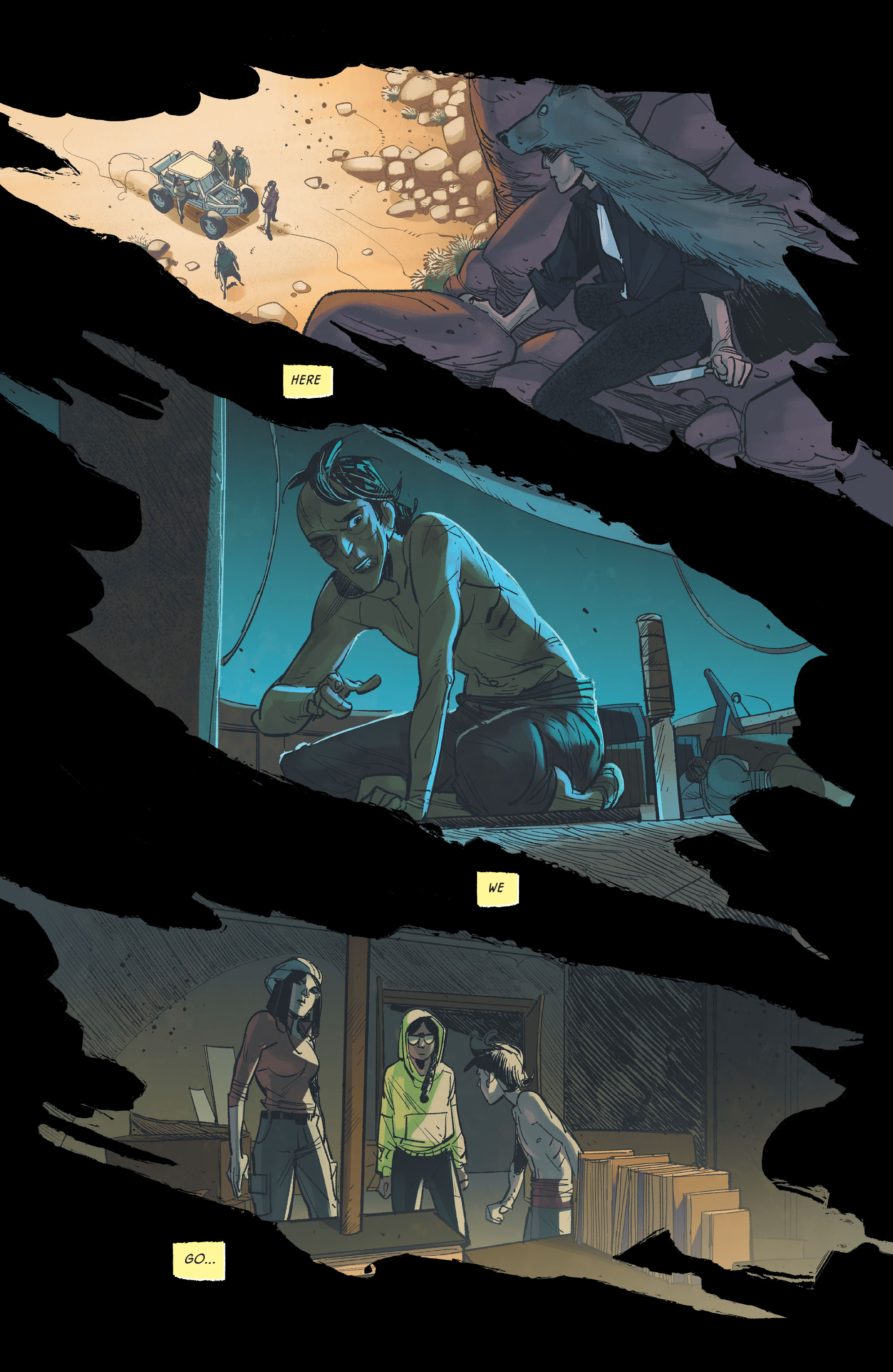 Read online Earthdivers comic -  Issue #5 - 3