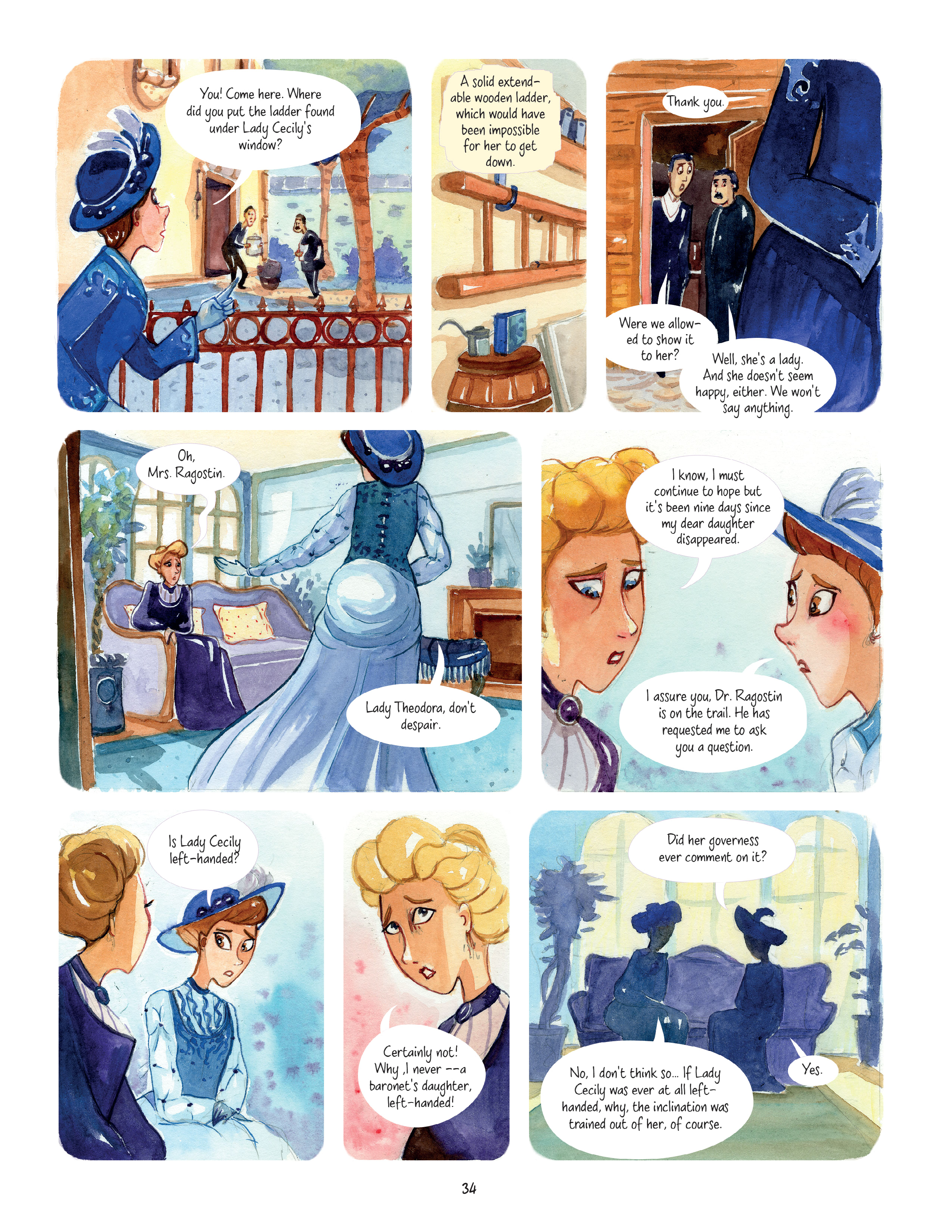 Read online An Enola Holmes Mystery comic -  Issue #2 - 36