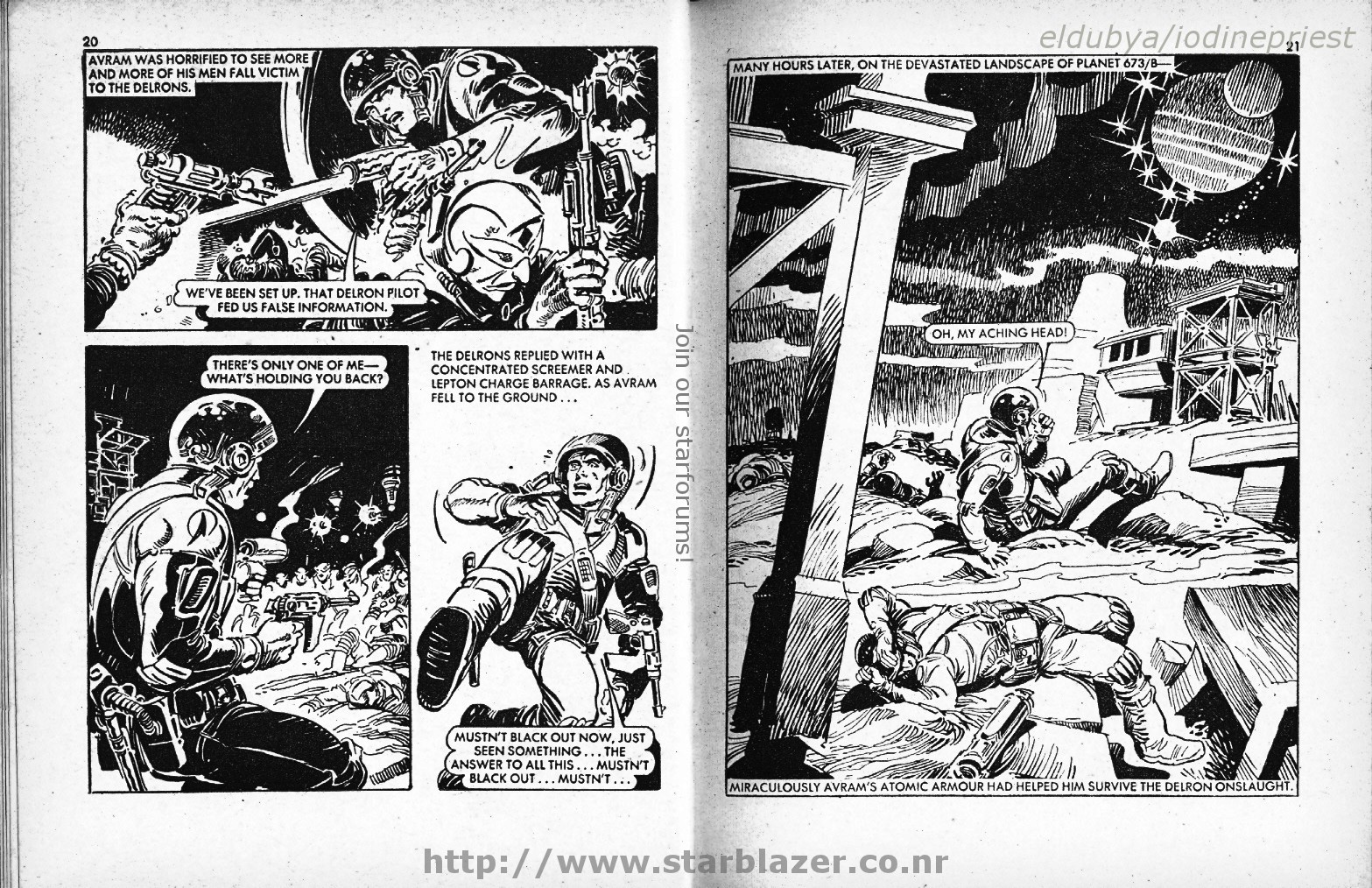 Read online Starblazer comic -  Issue #65 - 12