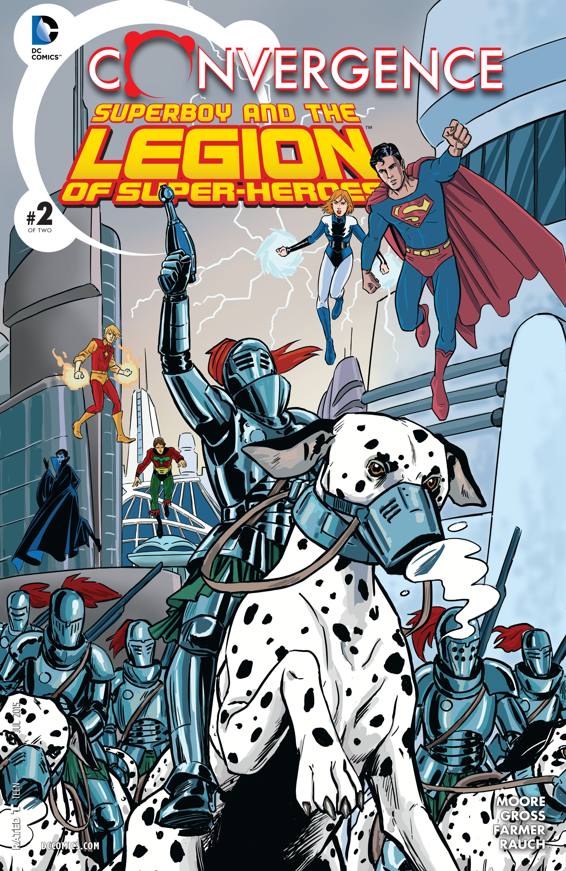 Read online Convergence Superboy and the Legion of Super-Heroes comic -  Issue #2 - 1