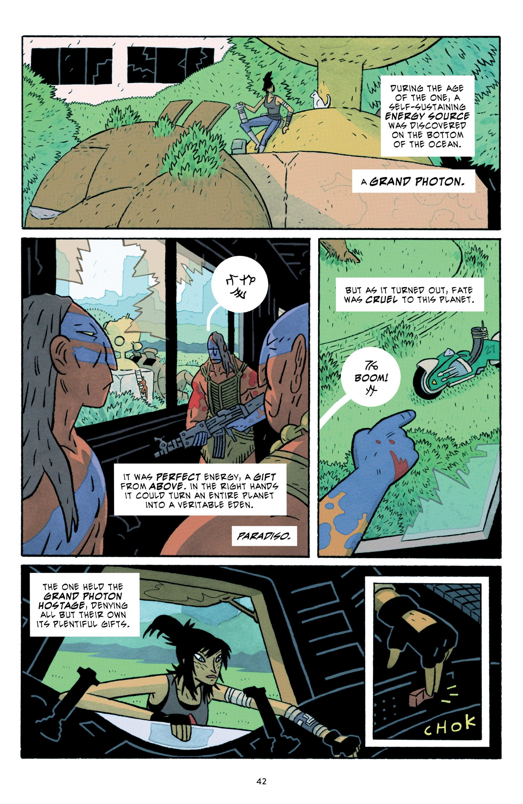 Read online ApocalyptiGirl: An Aria for the End Times (2020) comic -  Issue # TPB - 44