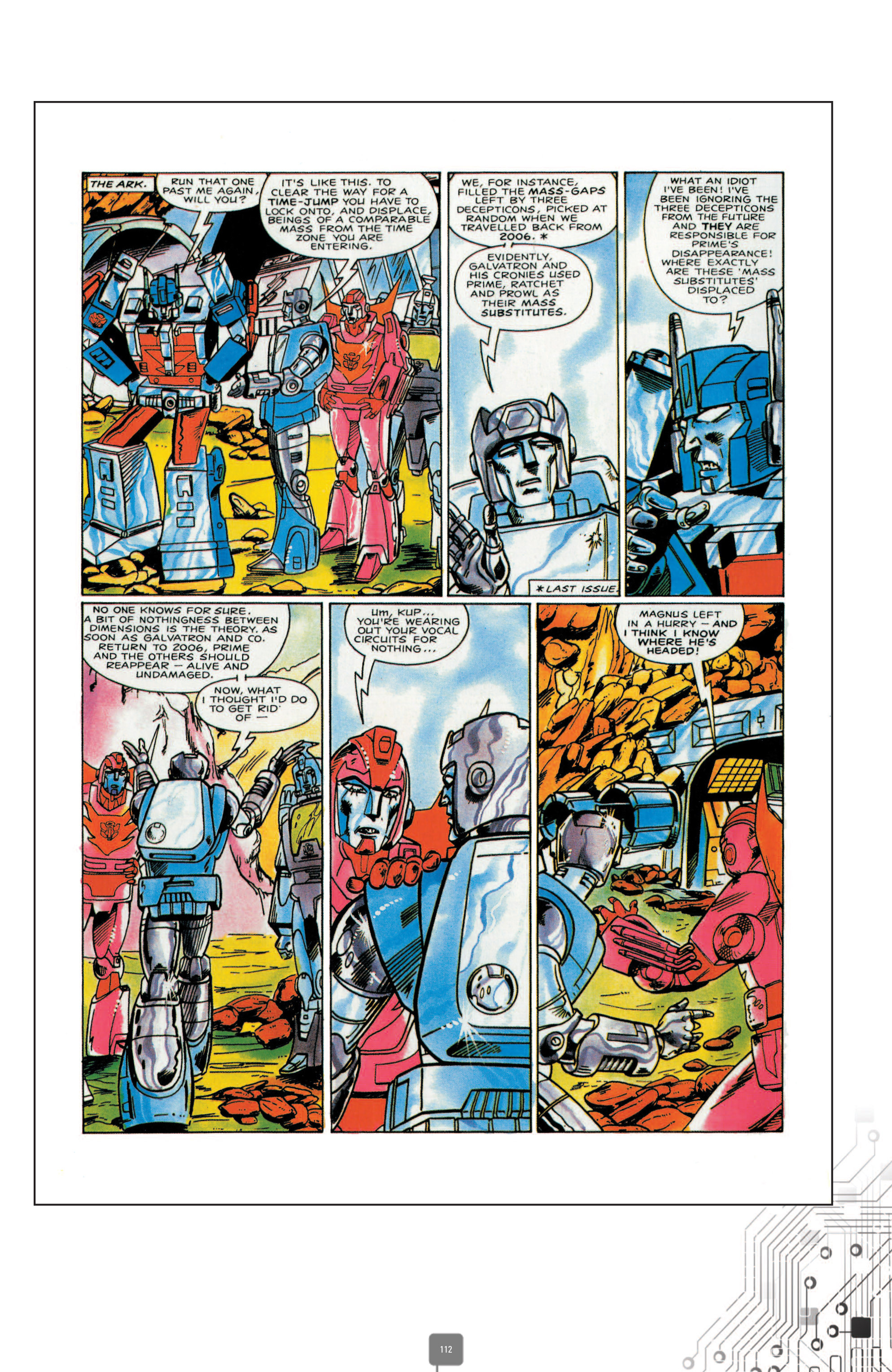 Read online The Transformers Classics UK comic -  Issue # TPB 3 - 113