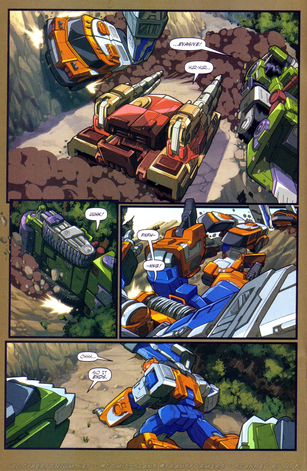Read online Transformers Armada comic -  Issue #15 - 17