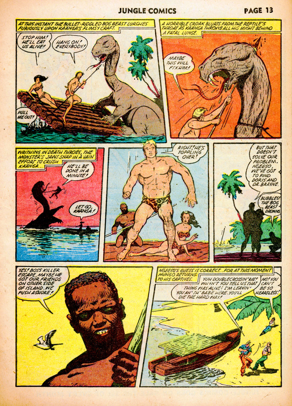 Read online Jungle Comics comic -  Issue #37 - 15