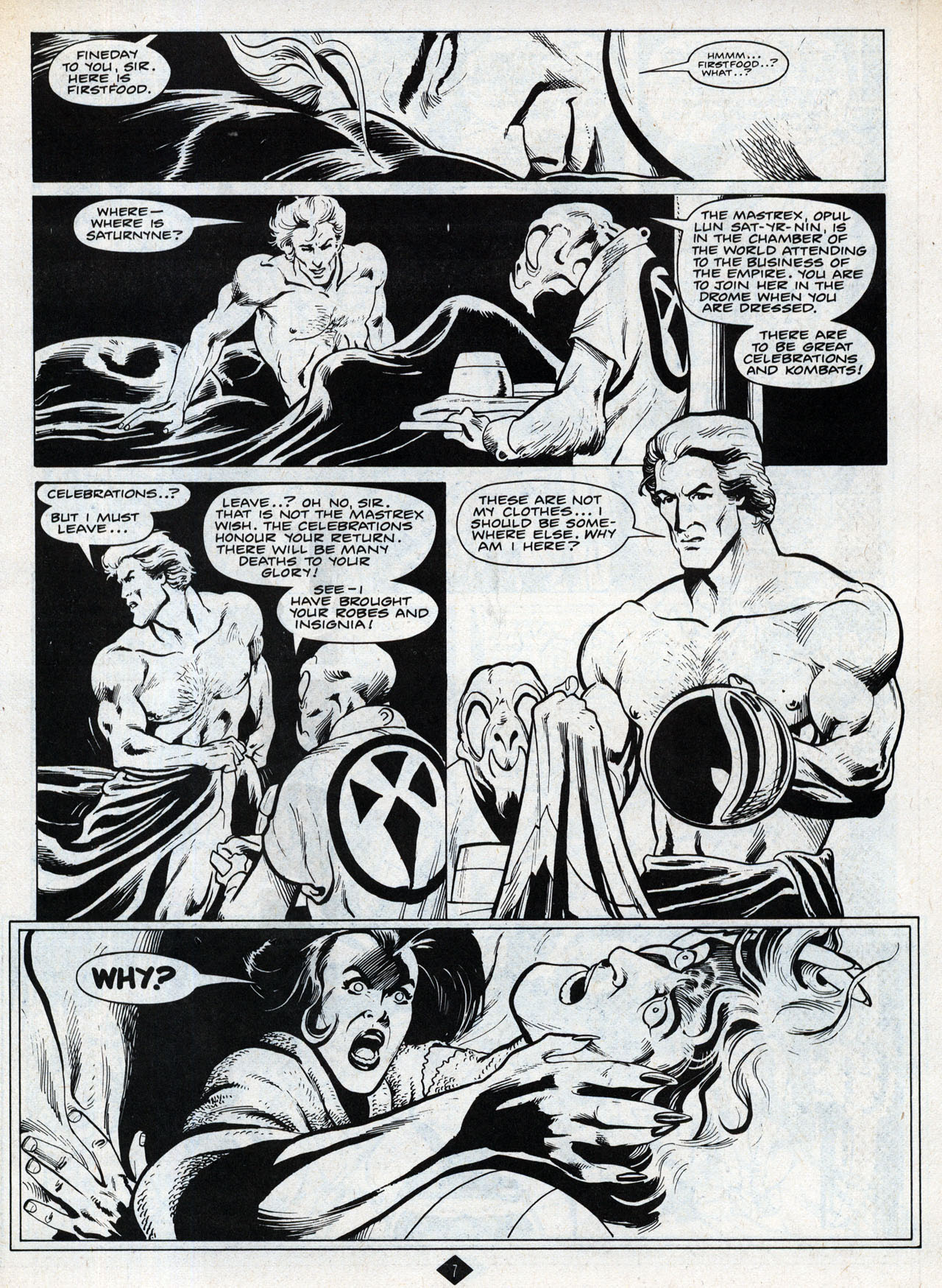 Read online Captain Britain (1985) comic -  Issue #6 - 7