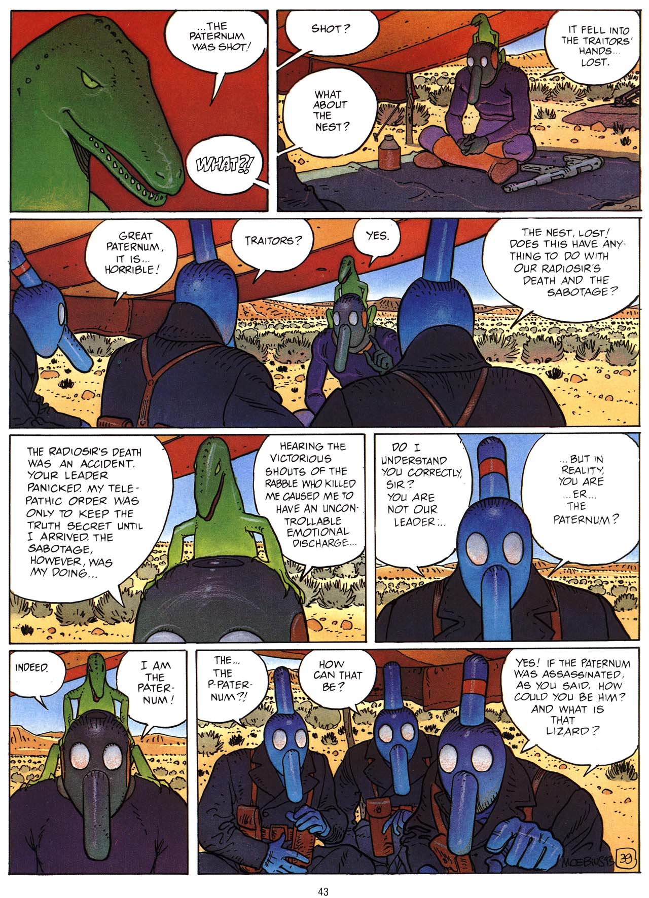 Read online Epic Graphic Novel: Moebius comic -  Issue # TPB 9 - 45