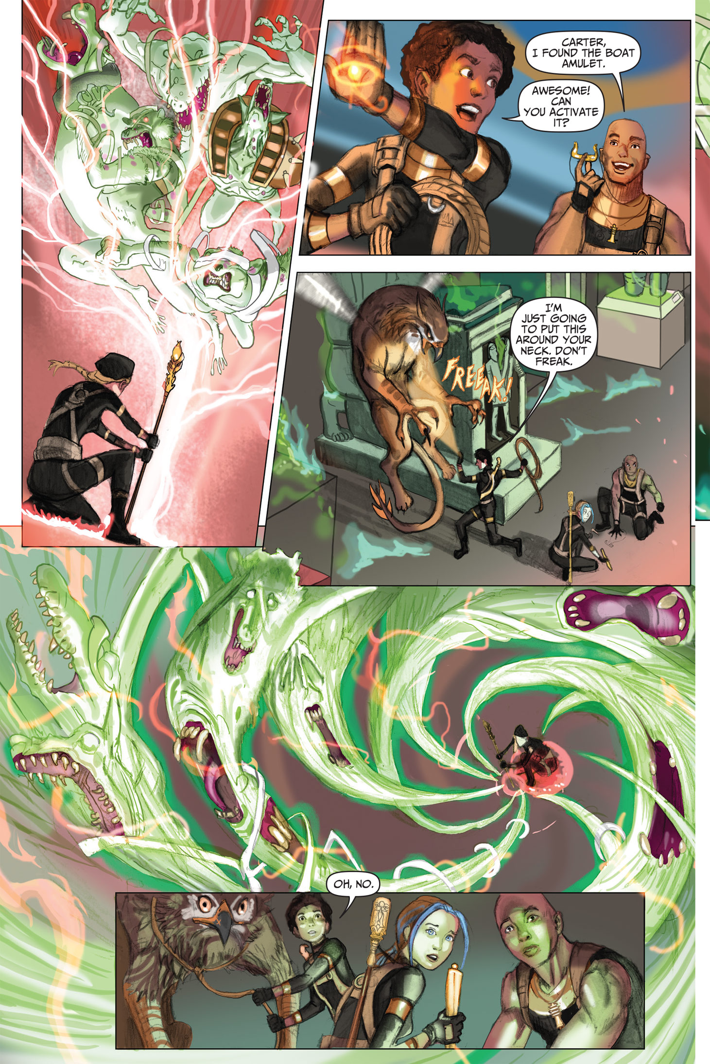 Read online The Kane Chronicles comic -  Issue # TPB 2 - 12