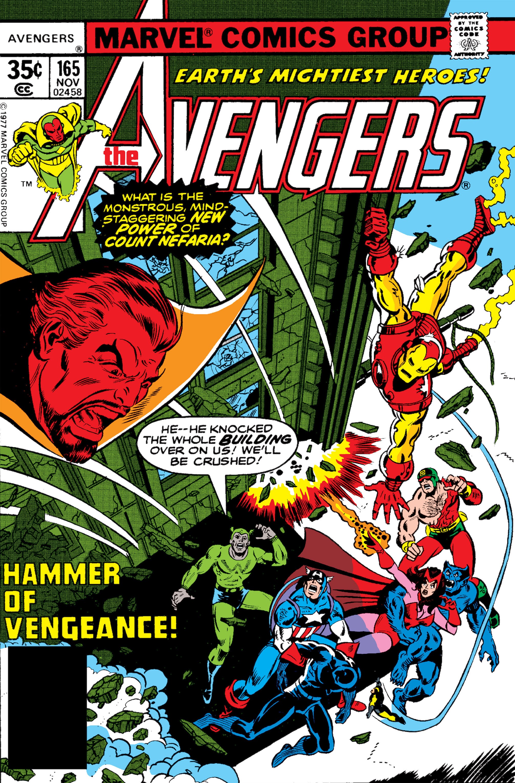 Read online The Avengers (1963) comic -  Issue #165 - 1
