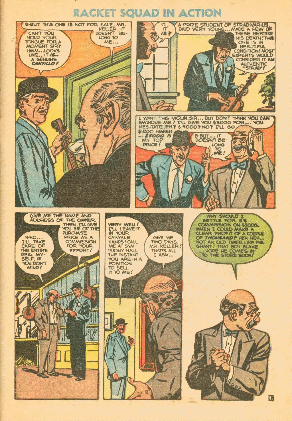 Read online Racket Squad in Action comic -  Issue #10 - 31