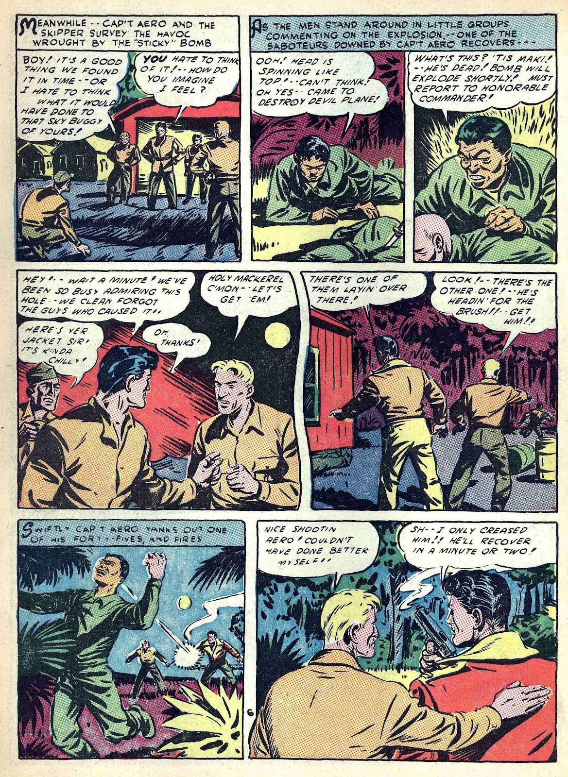 Captain Aero Comics issue 13 - Page 8