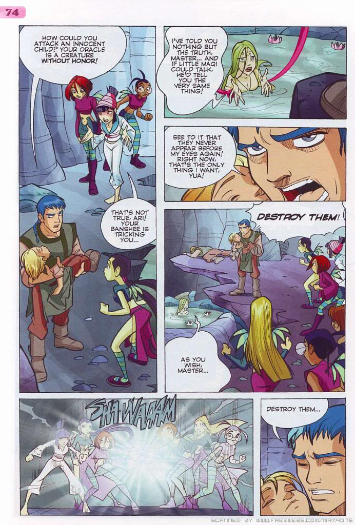 Read online W.i.t.c.h. comic -  Issue #31 - 52
