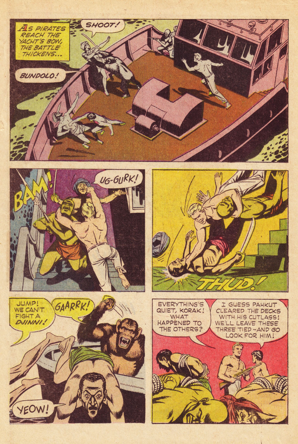 Read online Korak, Son of Tarzan (1964) comic -  Issue #2 - 16