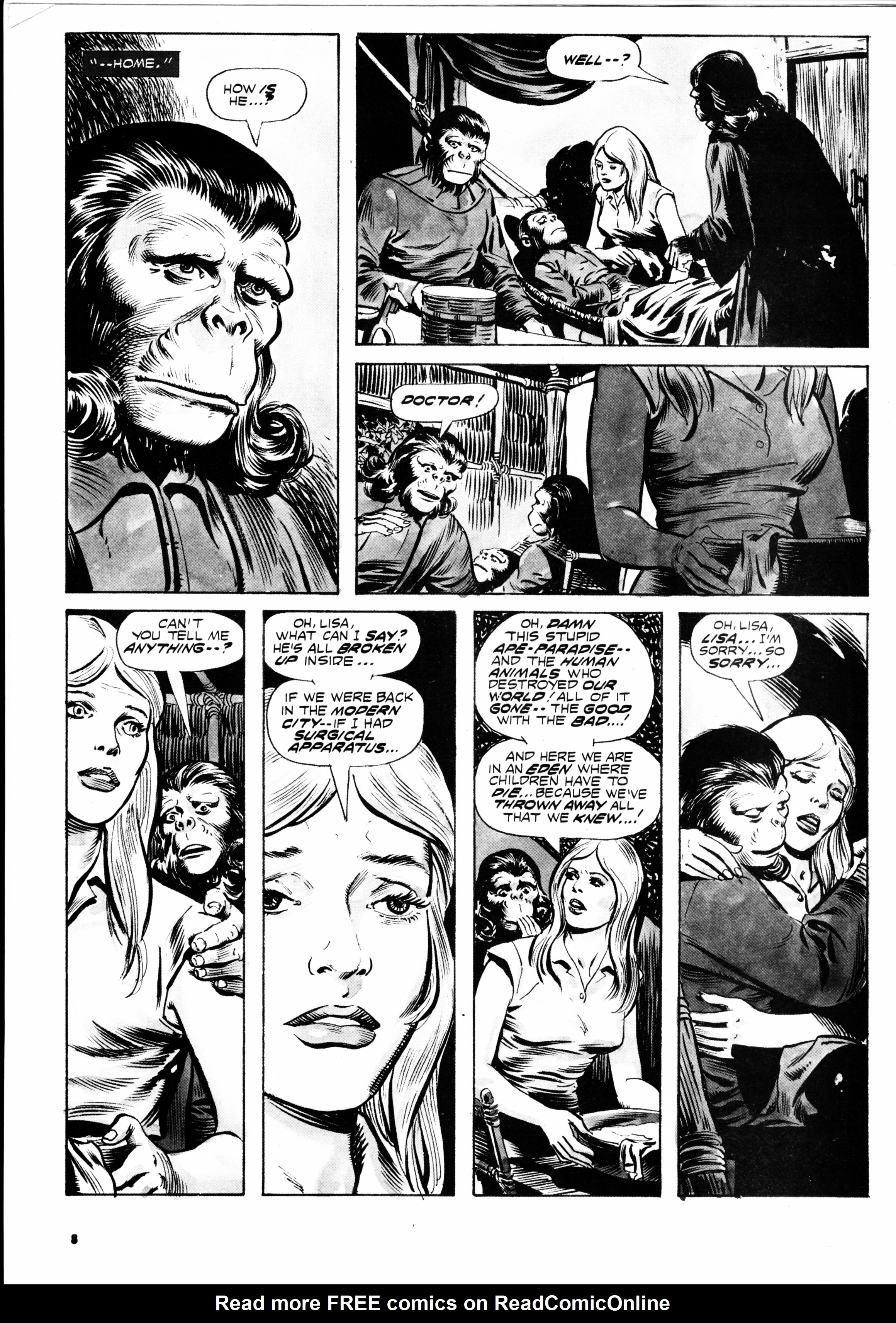 Read online Planet of the Apes (1974) comic -  Issue #119 - 8