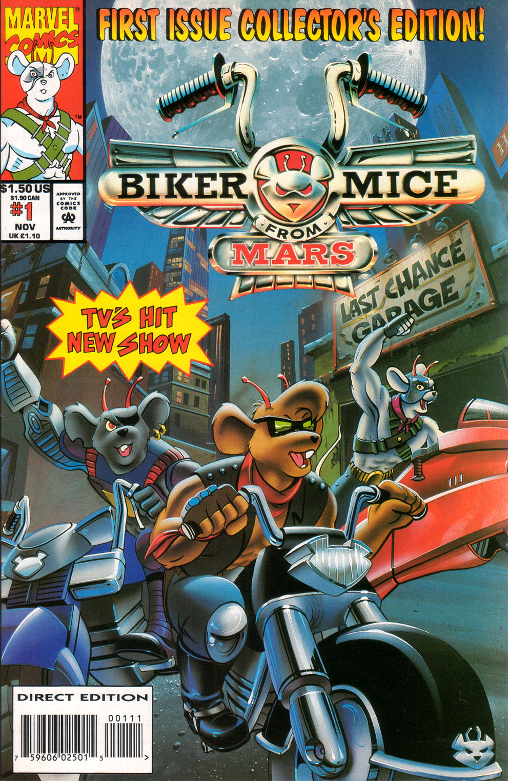 Read online Biker Mice from Mars comic -  Issue #1 - 1