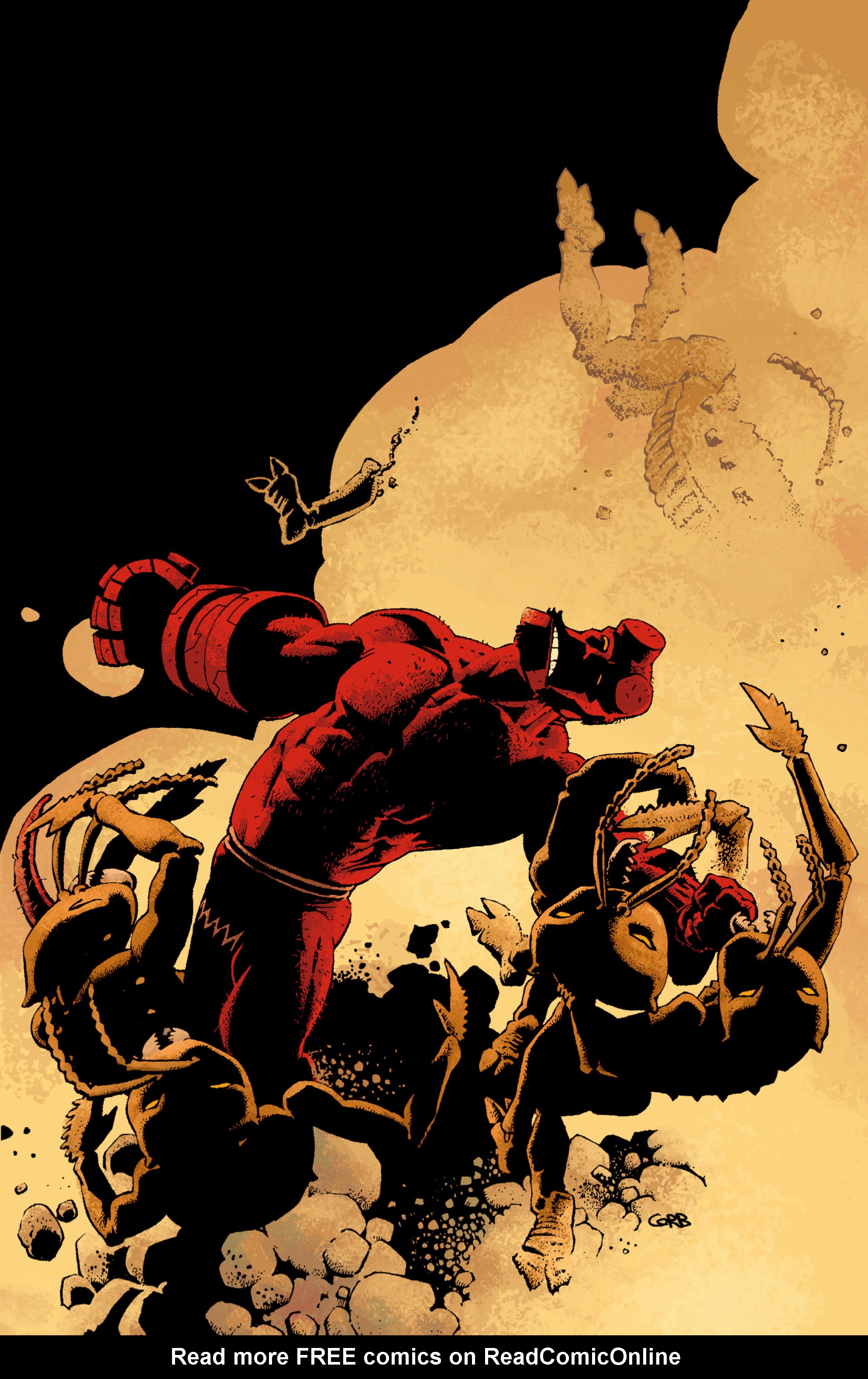 Read online Hellboy comic -  Issue #7 - 134