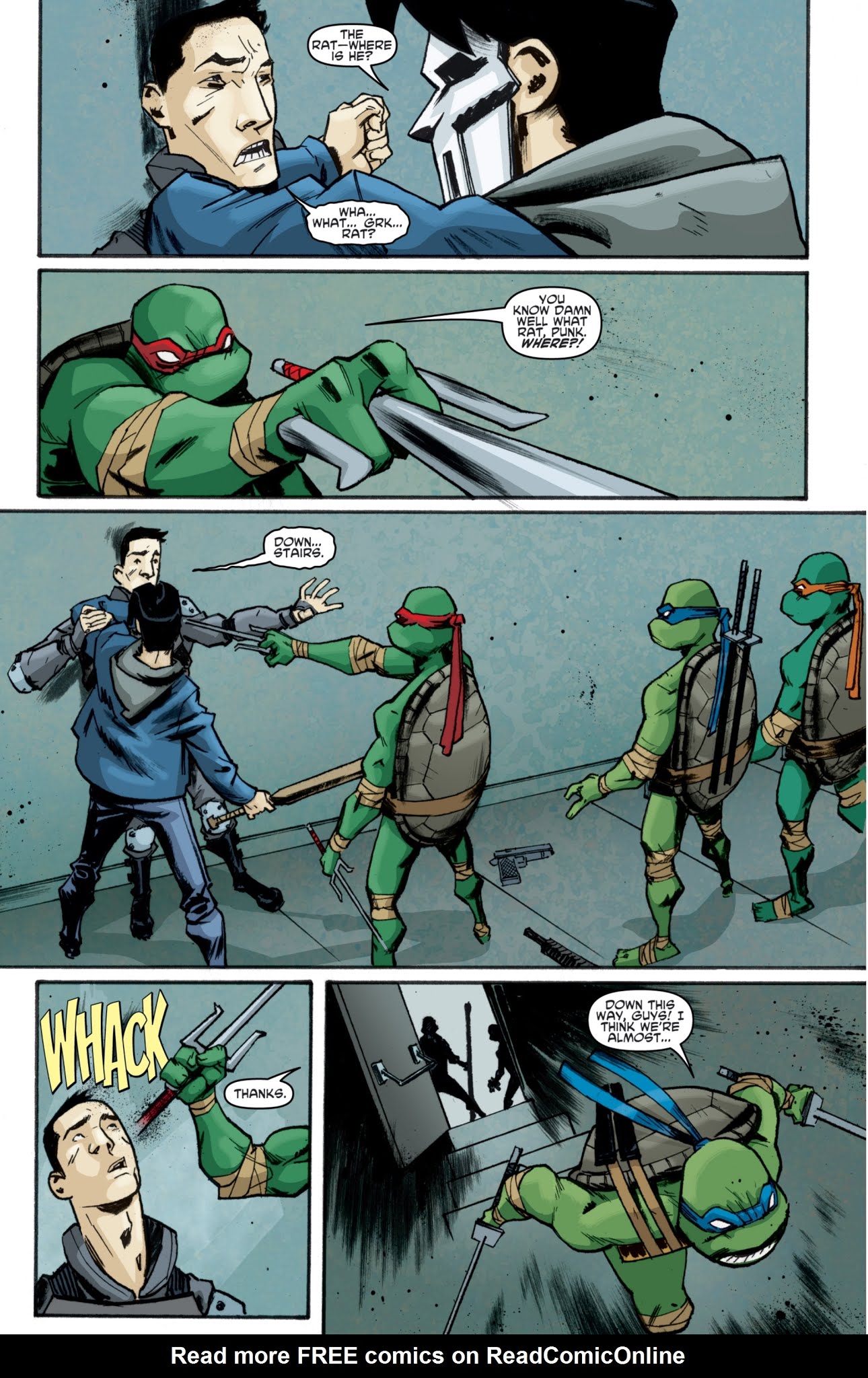 Read online Teenage Mutant Ninja Turtles: The IDW Collection comic -  Issue # TPB 1 (Part 4) - 19