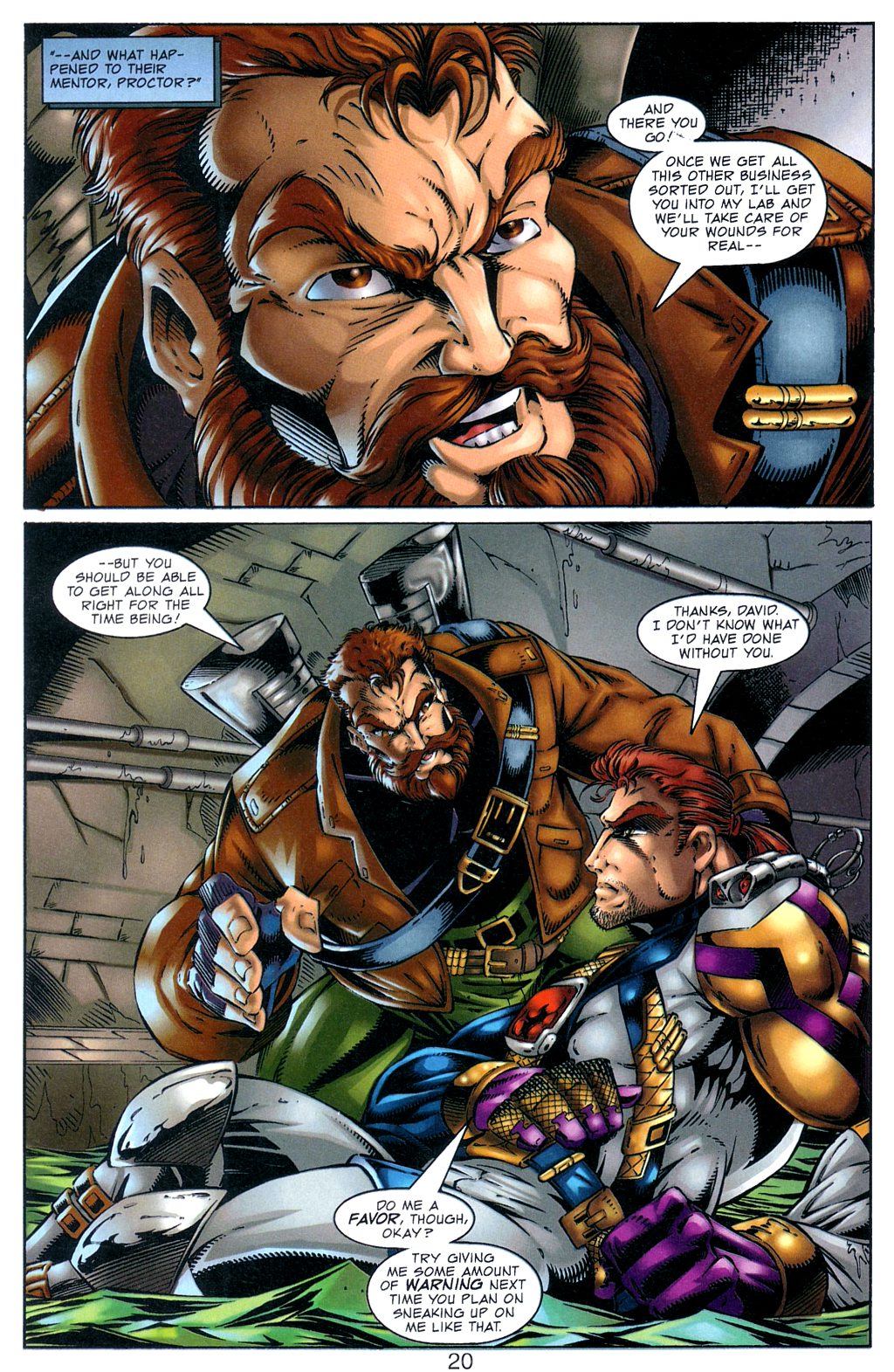 Read online NewMen comic -  Issue #8 - 21