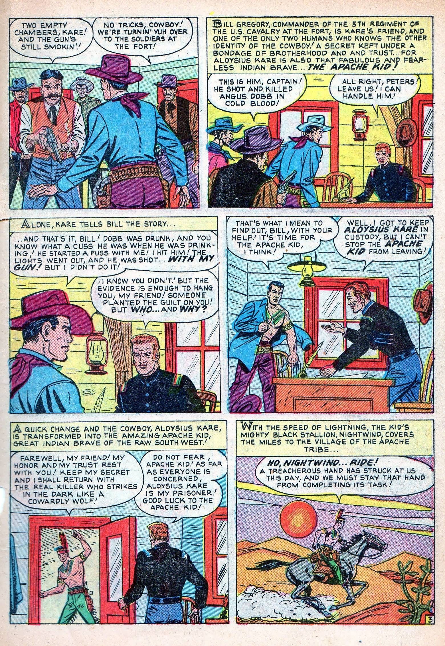 Read online Two Gun Western (1950) comic -  Issue #8 - 5
