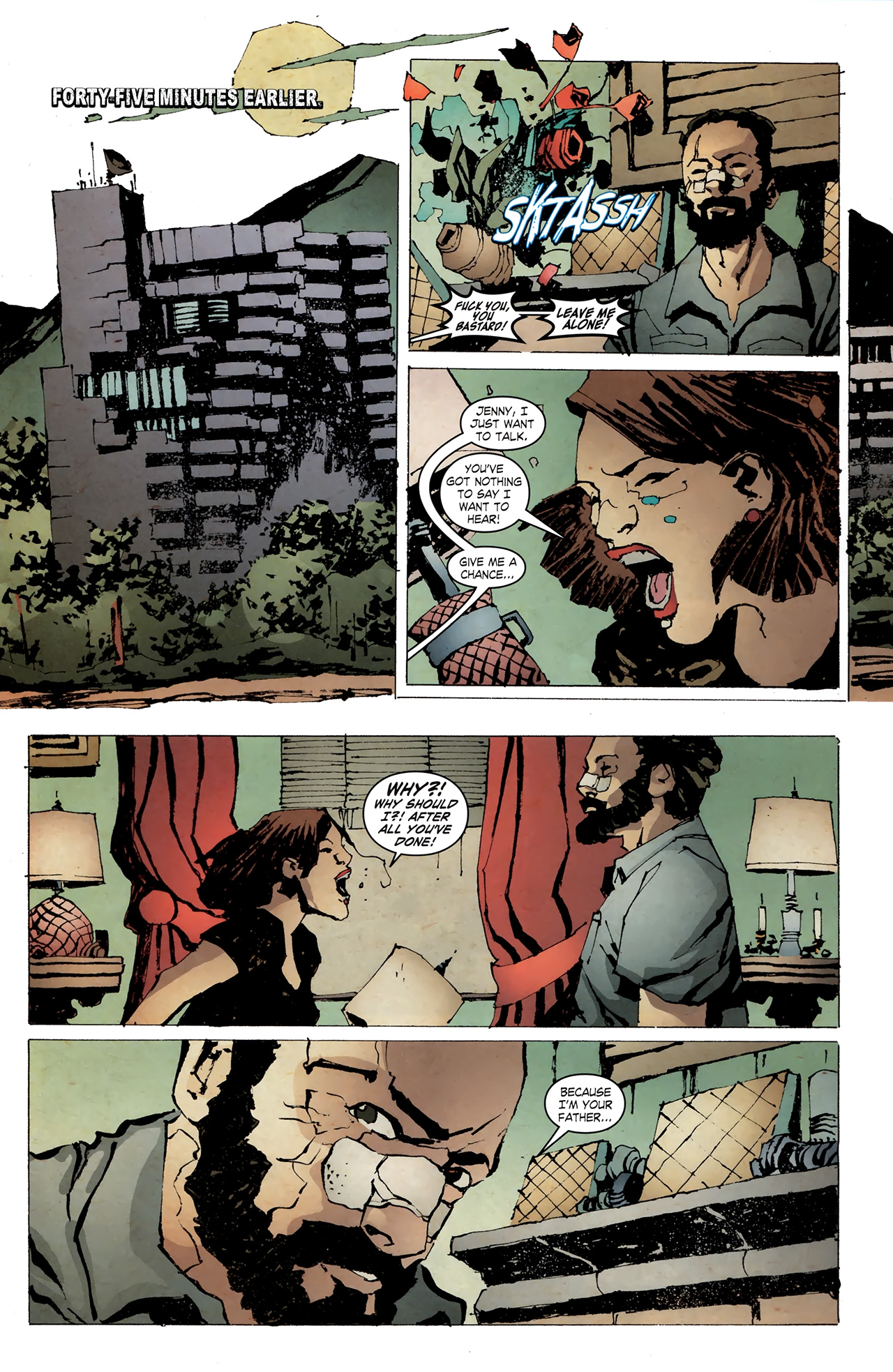 Read online Kane & Lynch comic -  Issue #1 - 4