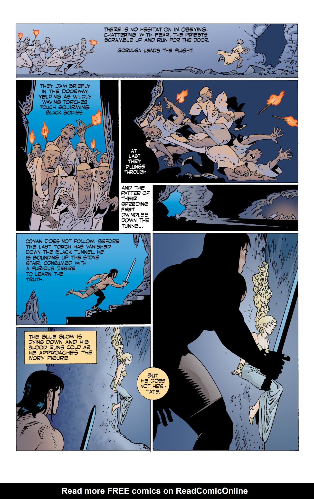 Read online Conan and the Jewels of Gwahlur comic -  Issue # _TPB - 52