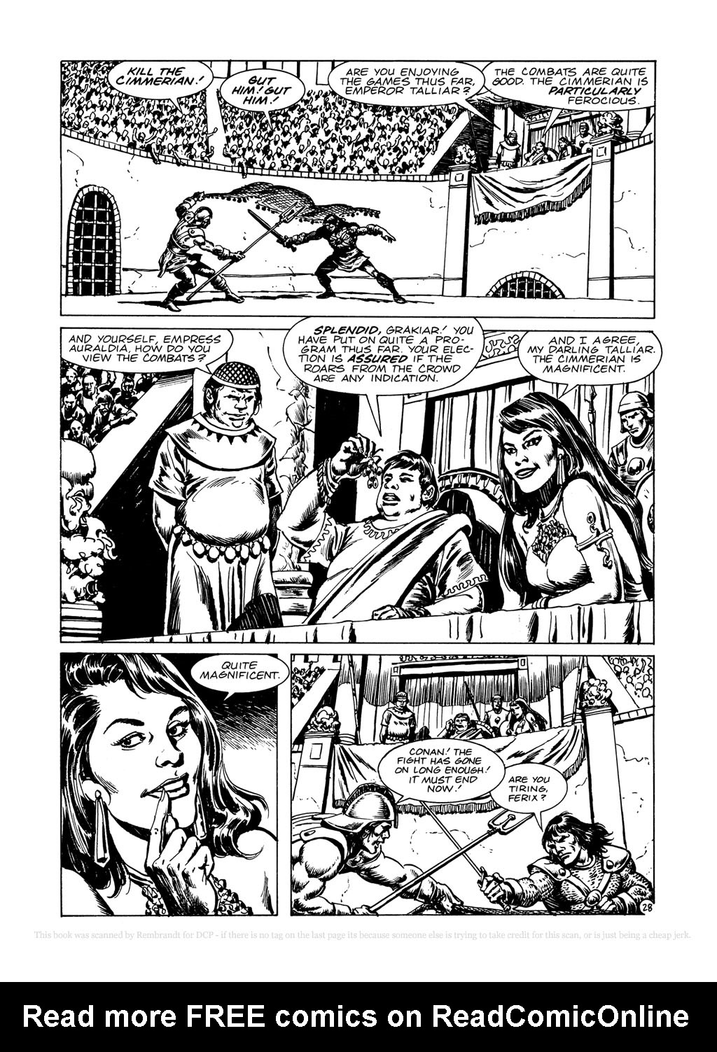 Read online The Savage Sword Of Conan comic -  Issue #146 - 33