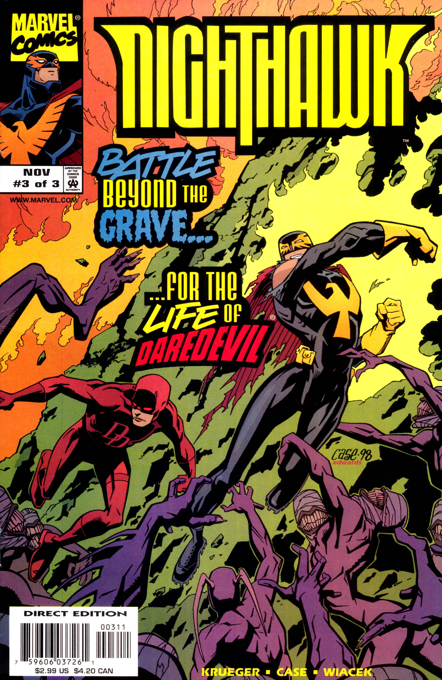 Read online Nighthawk (1998) comic -  Issue #3 - 1