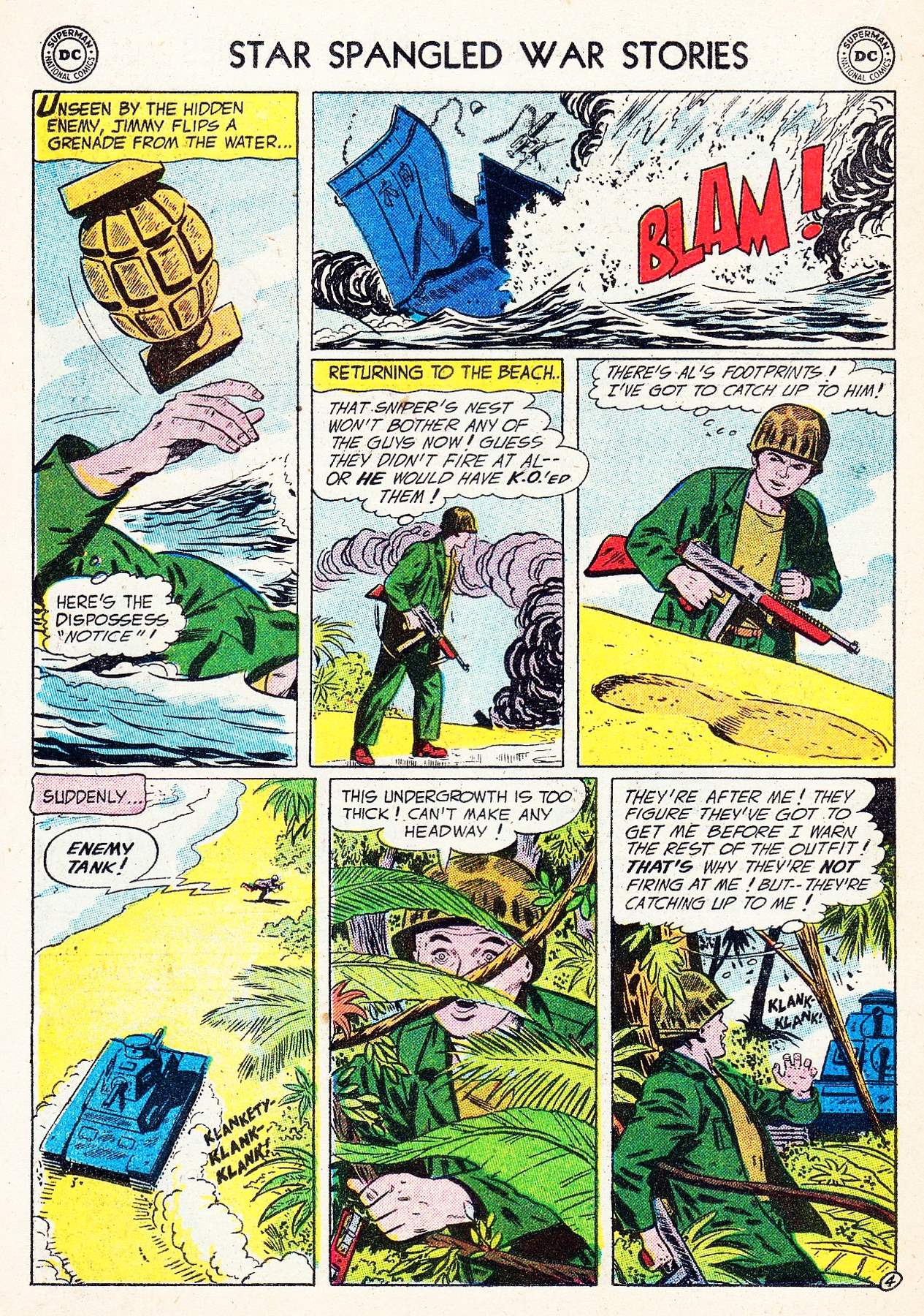 Read online Star Spangled War Stories (1952) comic -  Issue #40 - 22