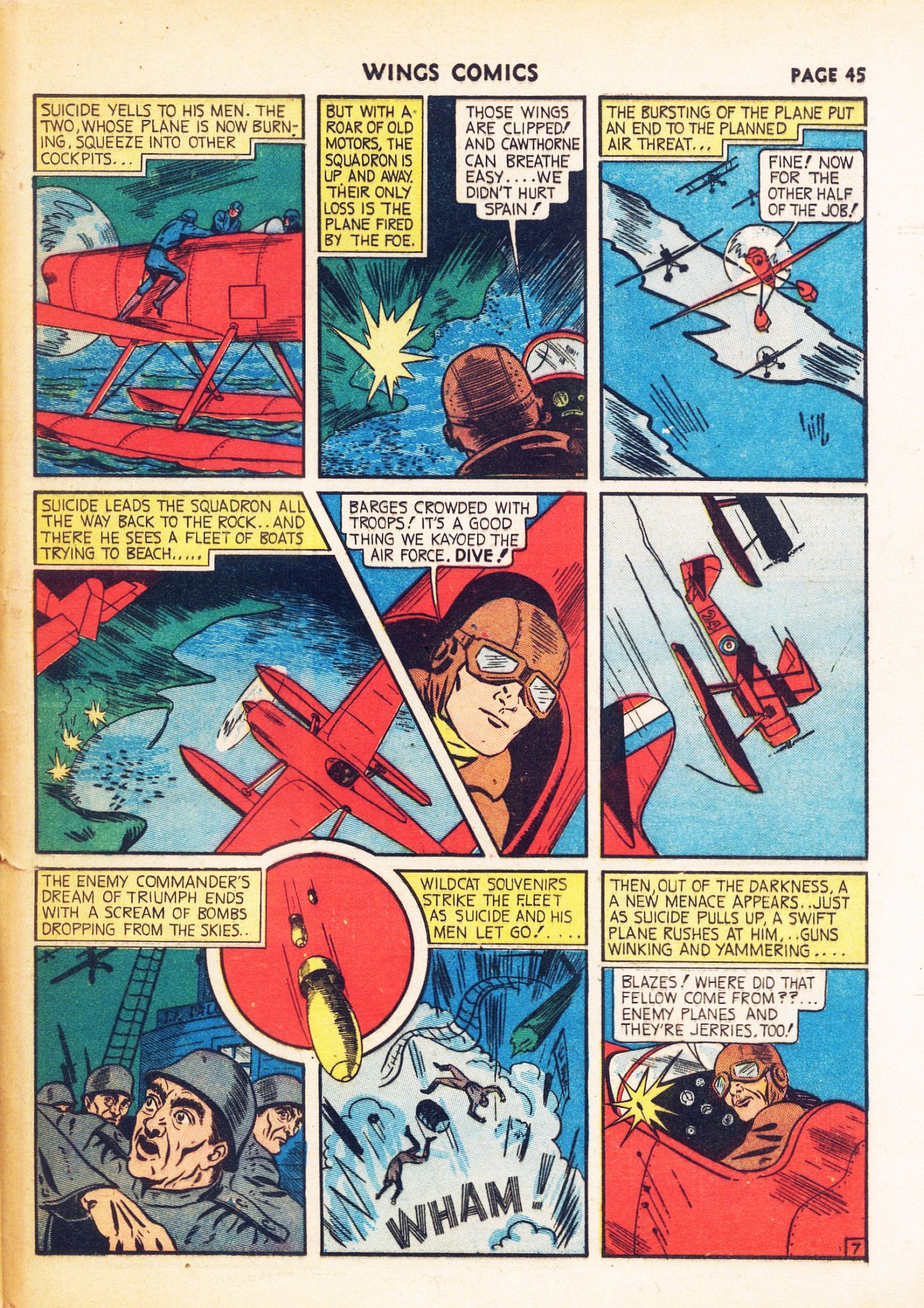 Read online Wings Comics comic -  Issue #8 - 47