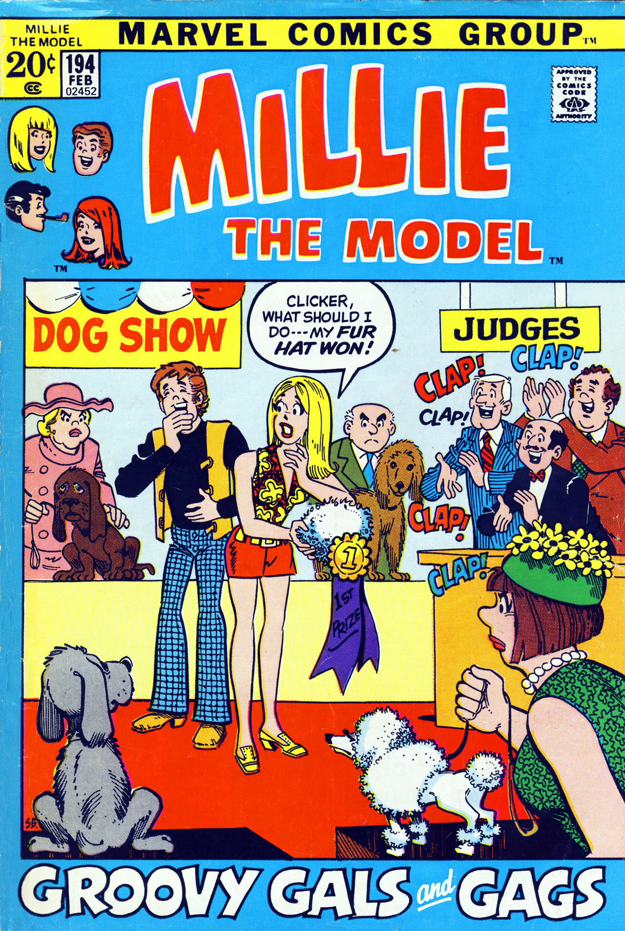 Read online Millie the Model comic -  Issue #194 - 1