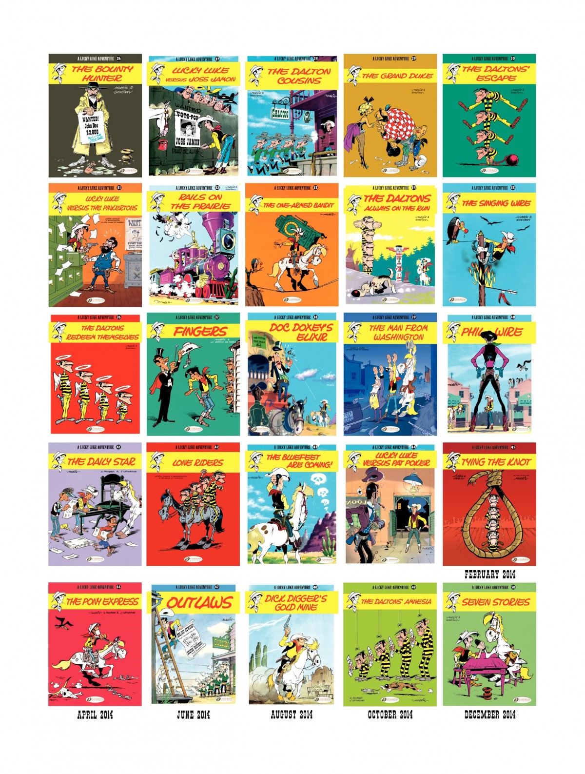 Read online A Lucky Luke Adventure comic -  Issue #44 - 48