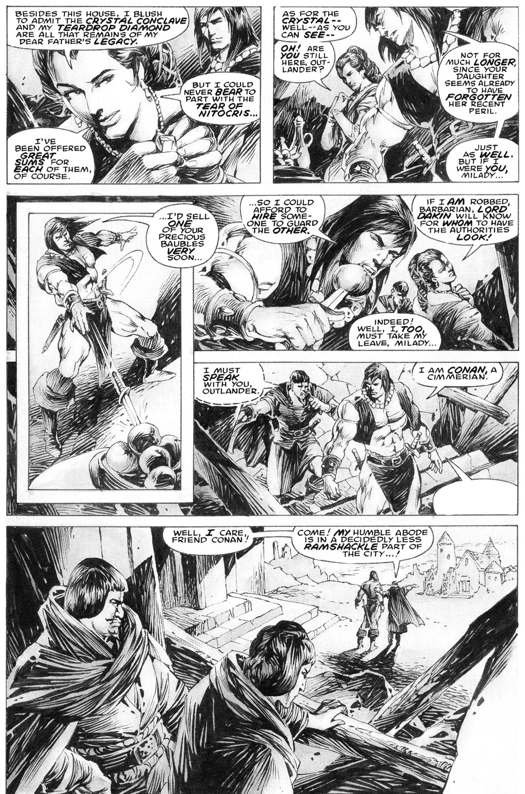 Read online The Savage Sword Of Conan comic -  Issue #216 - 18