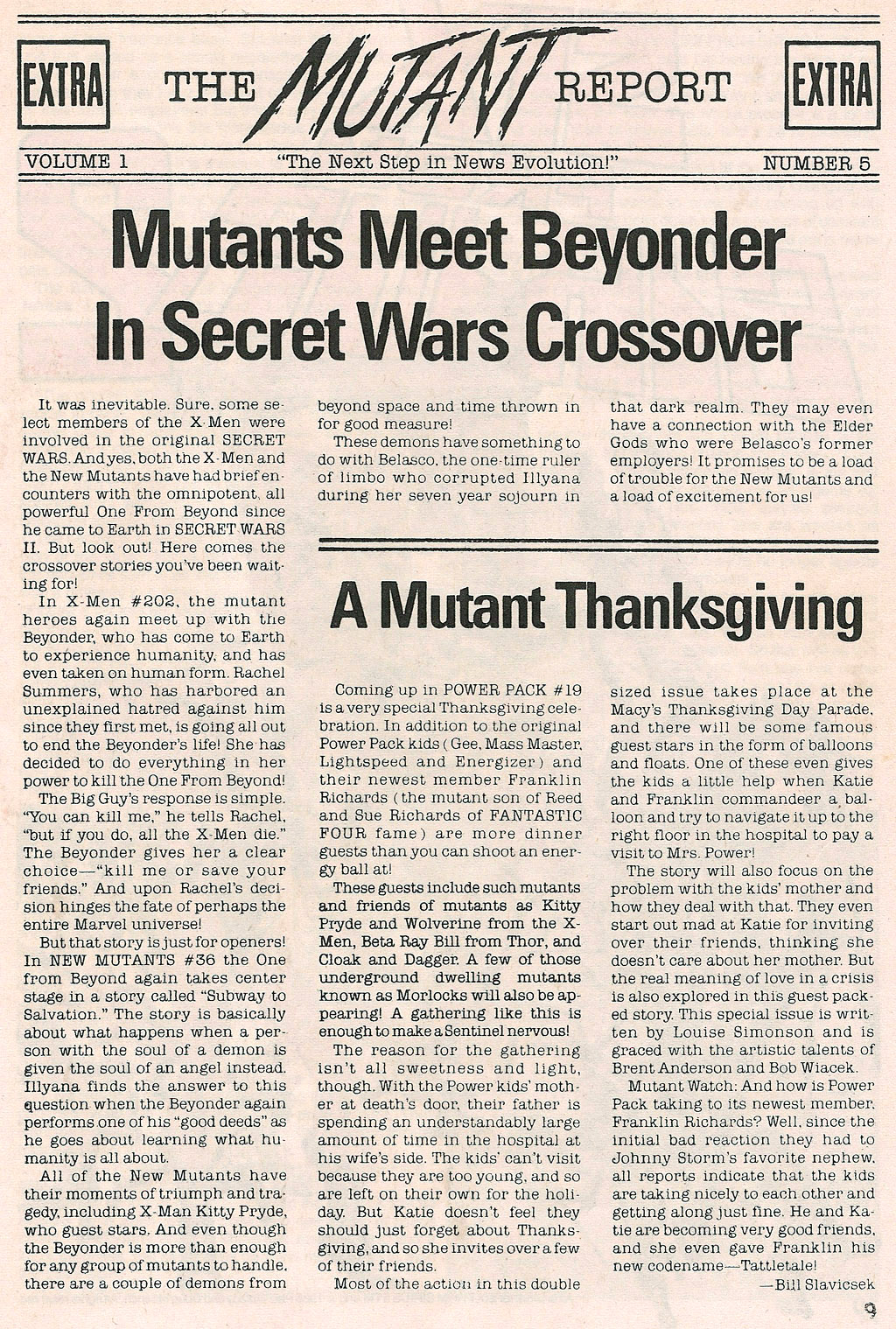 Read online Marvel Age comic -  Issue #34 - 11